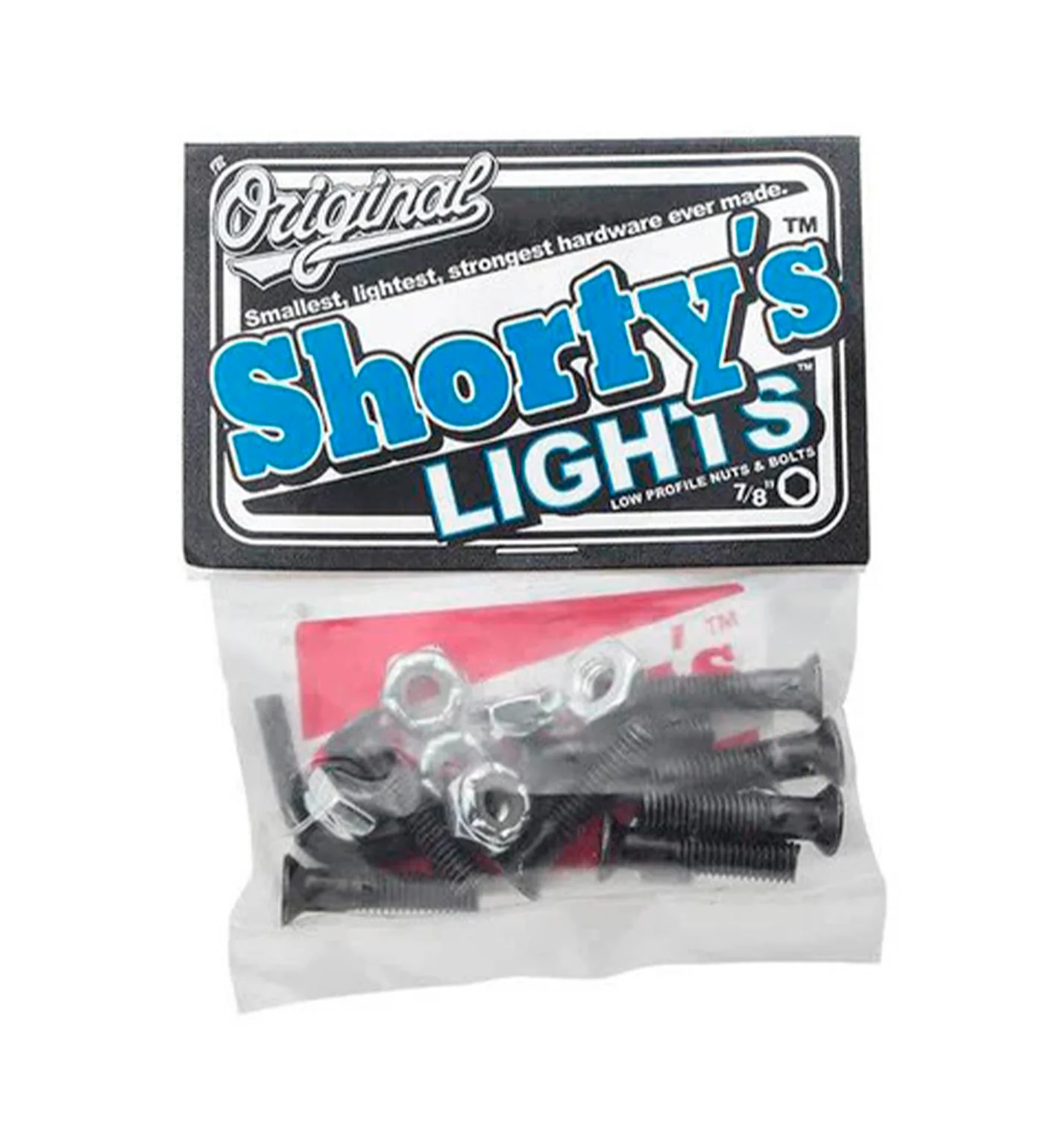 Shorty's Lights 7/8" Allen Hardware, Black