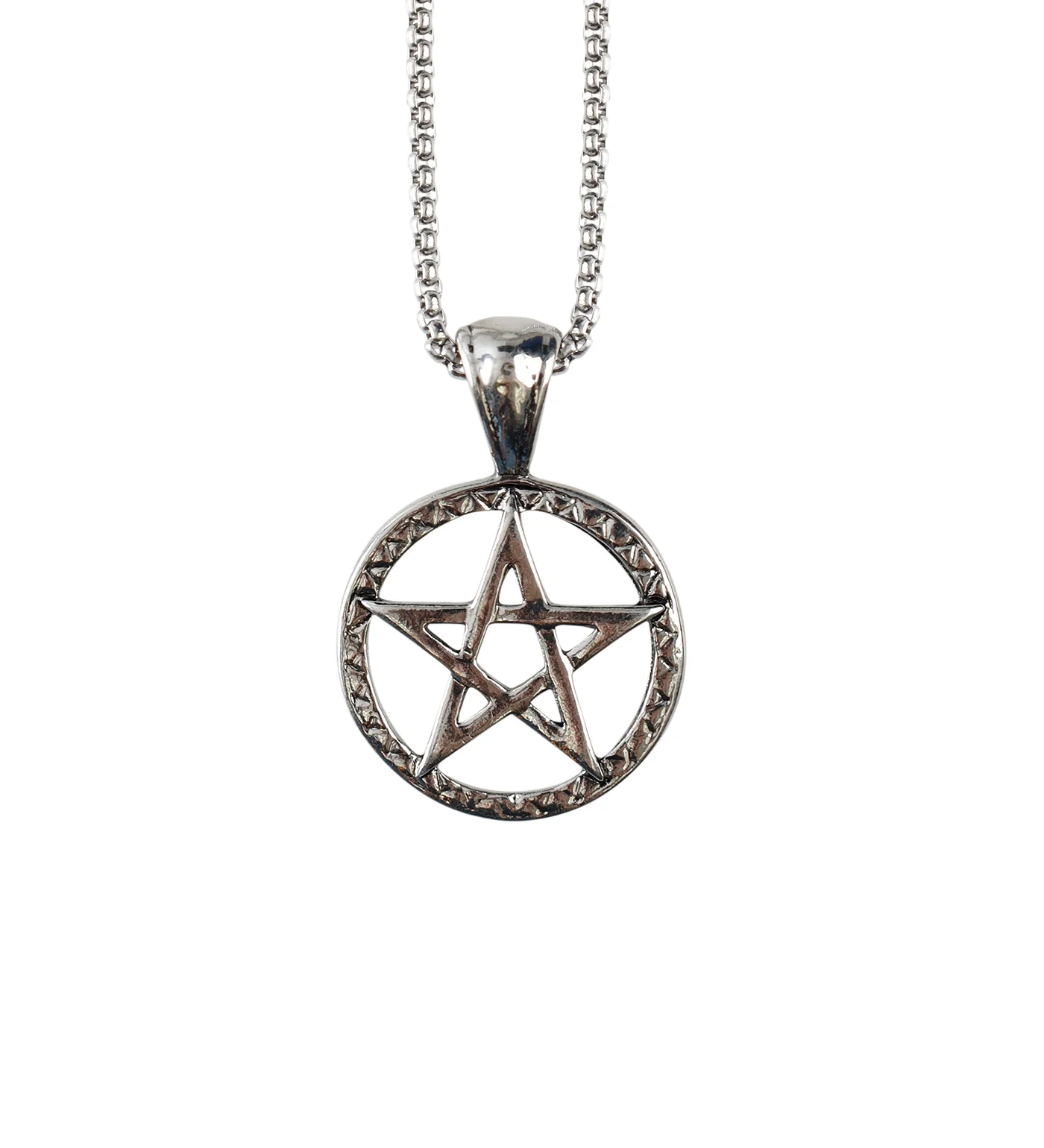 Simple Pentagram EX-31557238, Silver(2C)