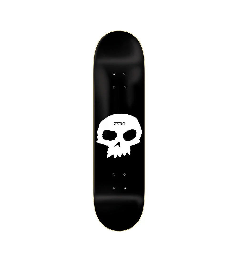 Single Skull, Black/White