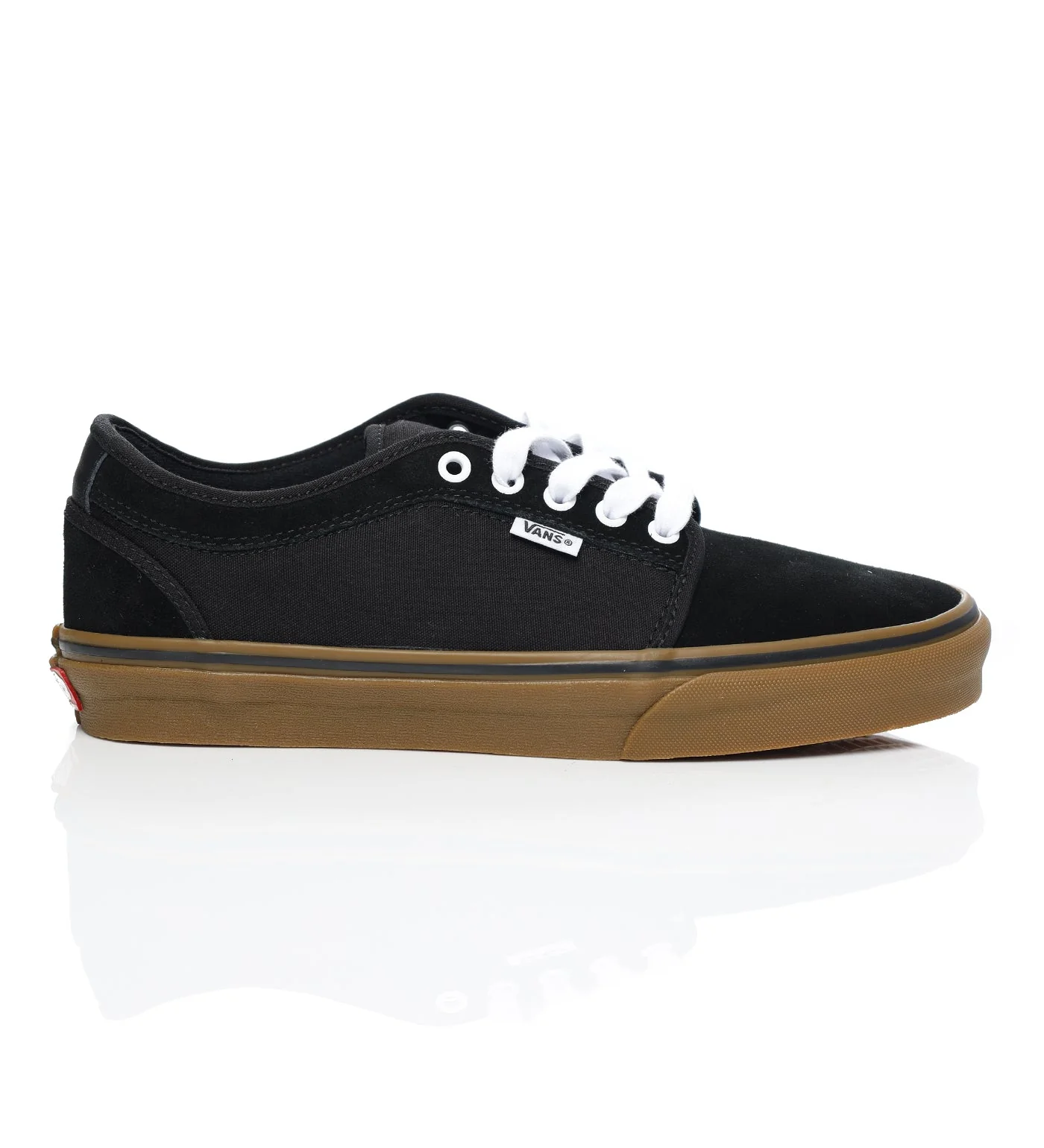 Skate Chukka Low, Black/Black/Gum