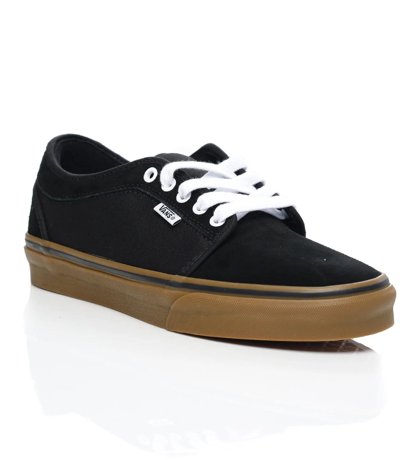 Skate Chukka Low, Black/Black/Gum - Image 2