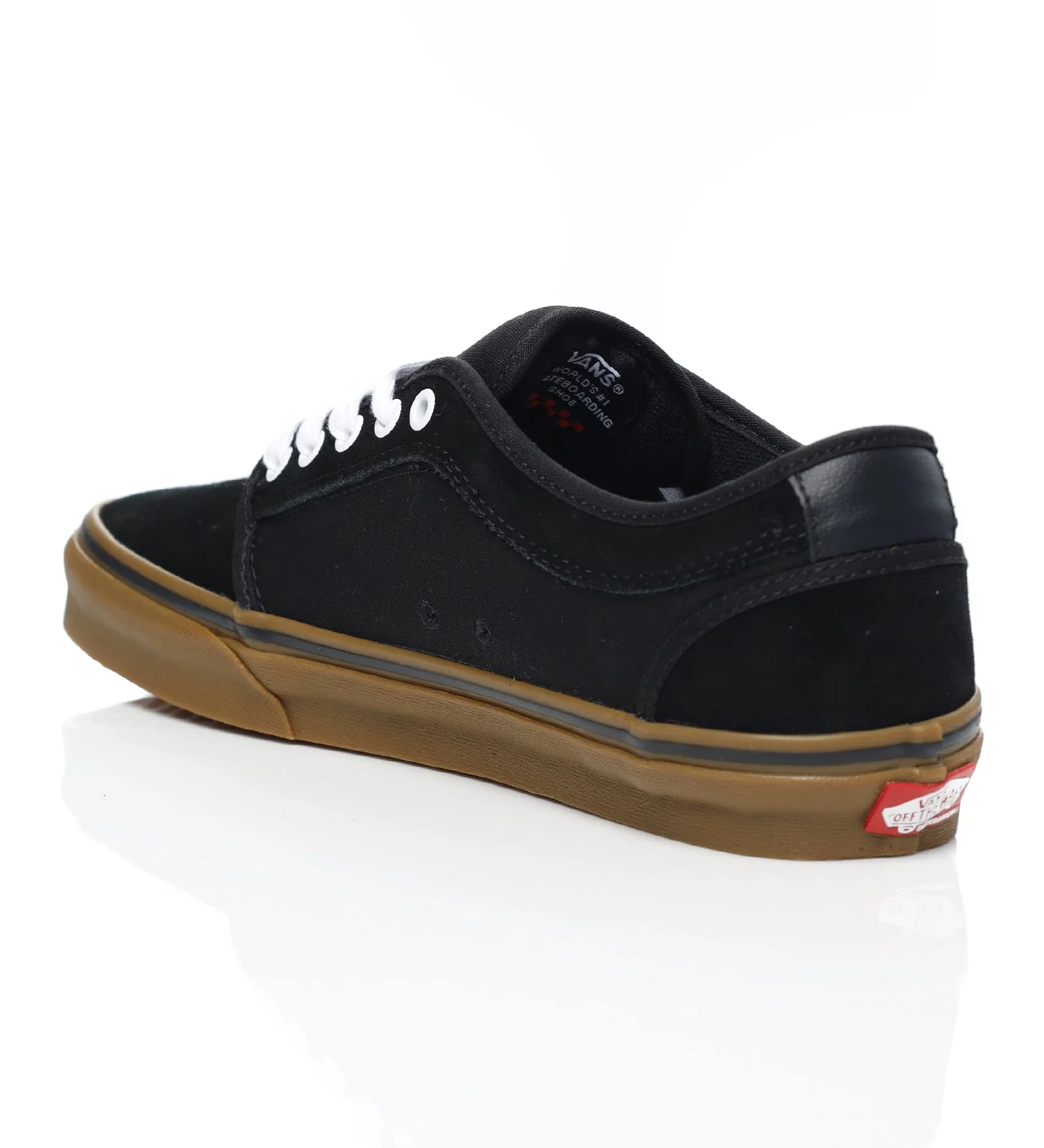 Skate Chukka Low, Black/Black/Gum - Image 3
