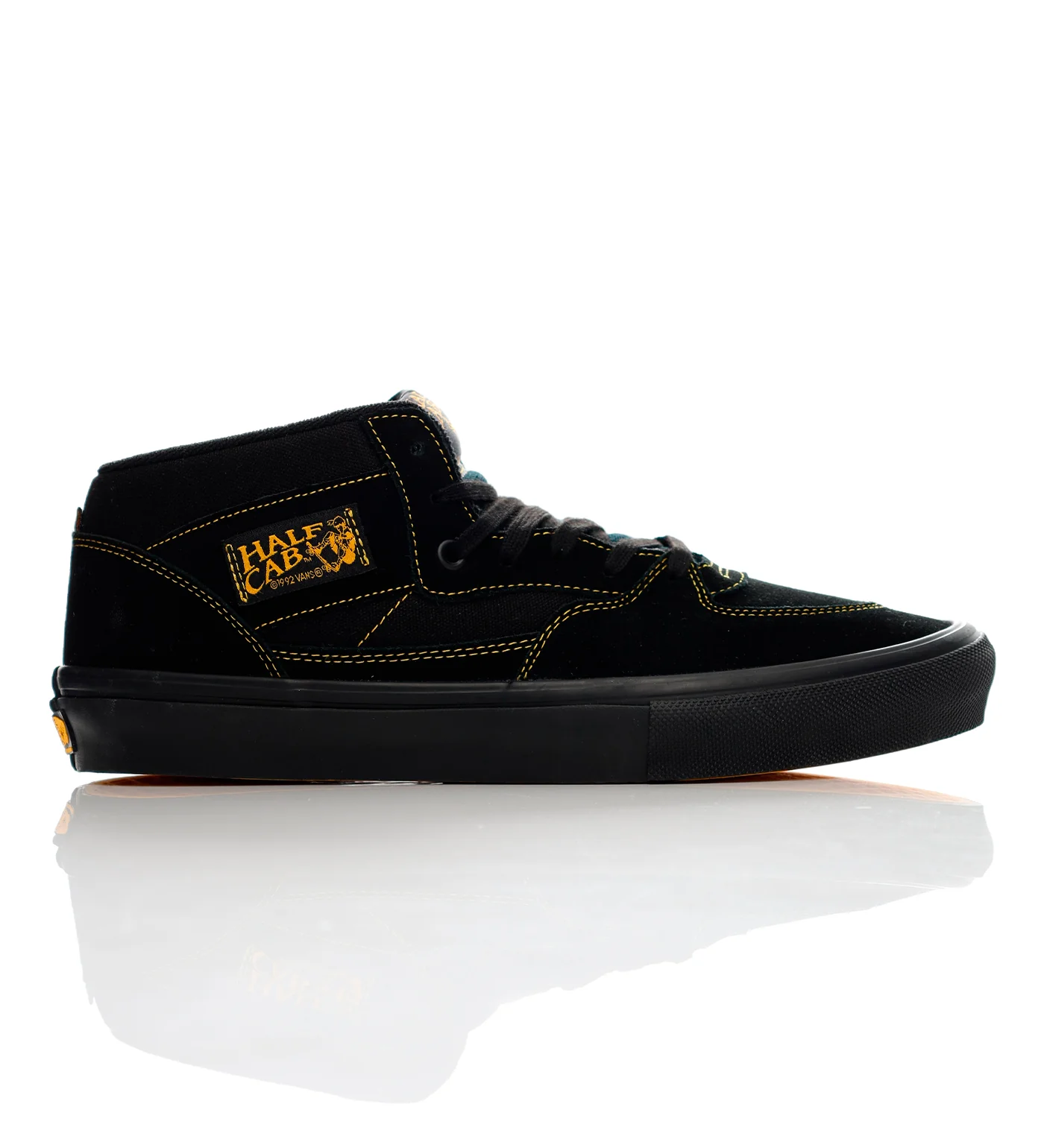 Skate Half Cab, Black/Mustard