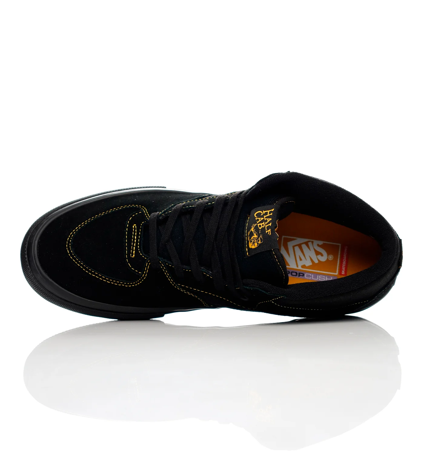 Skate Half Cab, Black/Mustard - Image 4