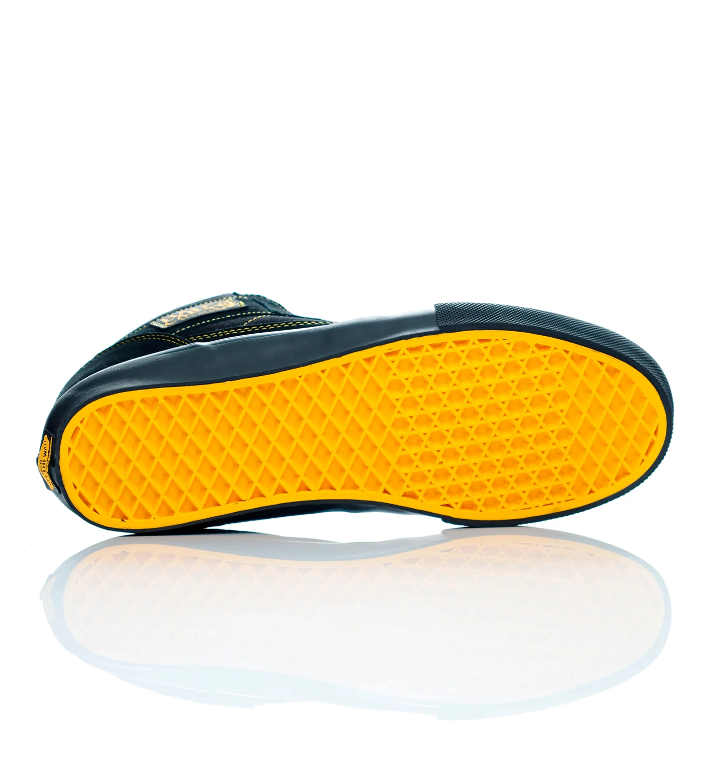 Skate Half Cab, Black/Mustard - Image 5