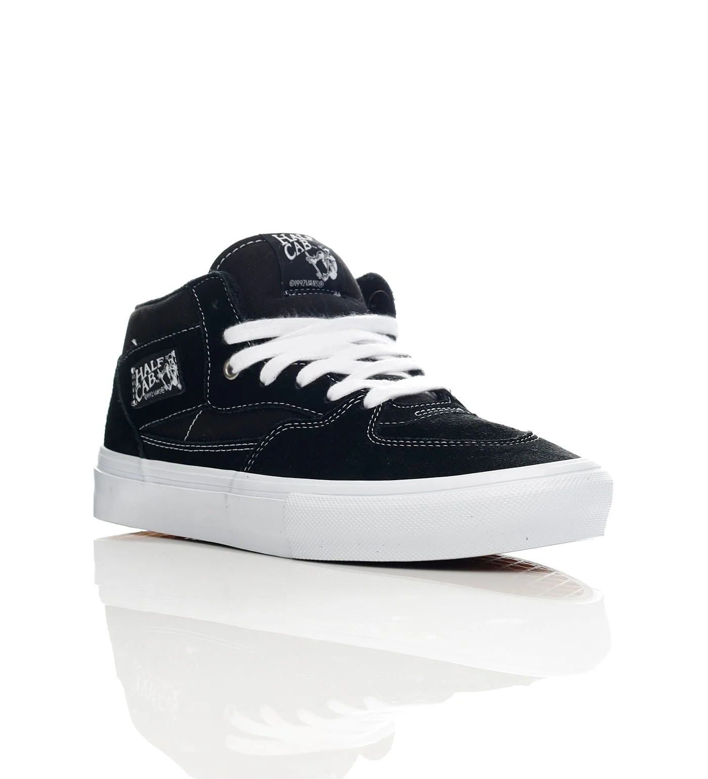 Skate Half Cab, Black/White - Image 2