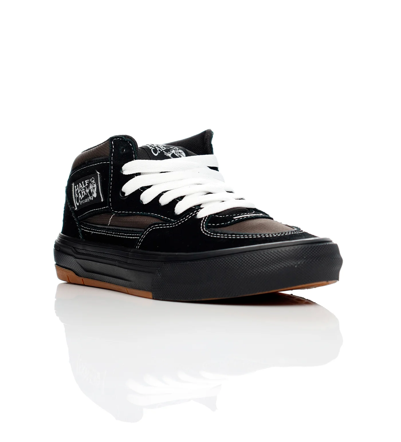 Skate Half Cab Wafflecup, Black/Asphalt - Image 2