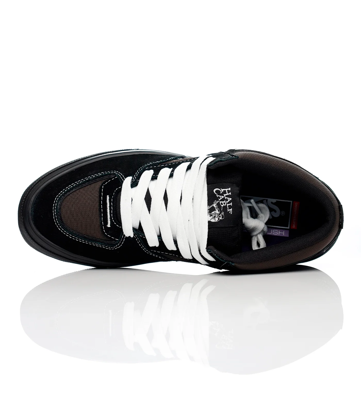 Skate Half Cab Wafflecup, Black/Asphalt - Image 4