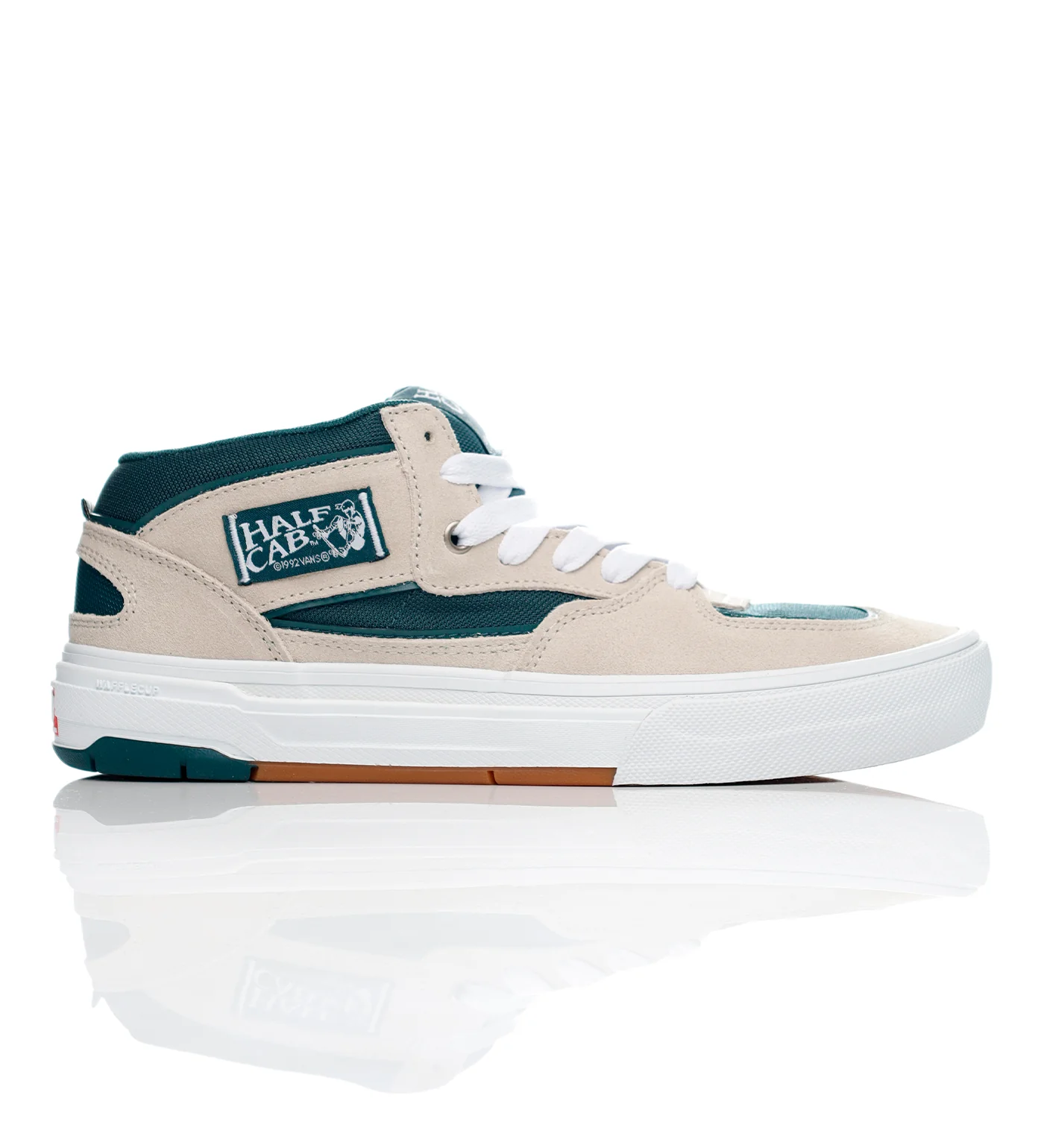 Skate Half Cab Wafflecup, Oatmeal/Deep Teal