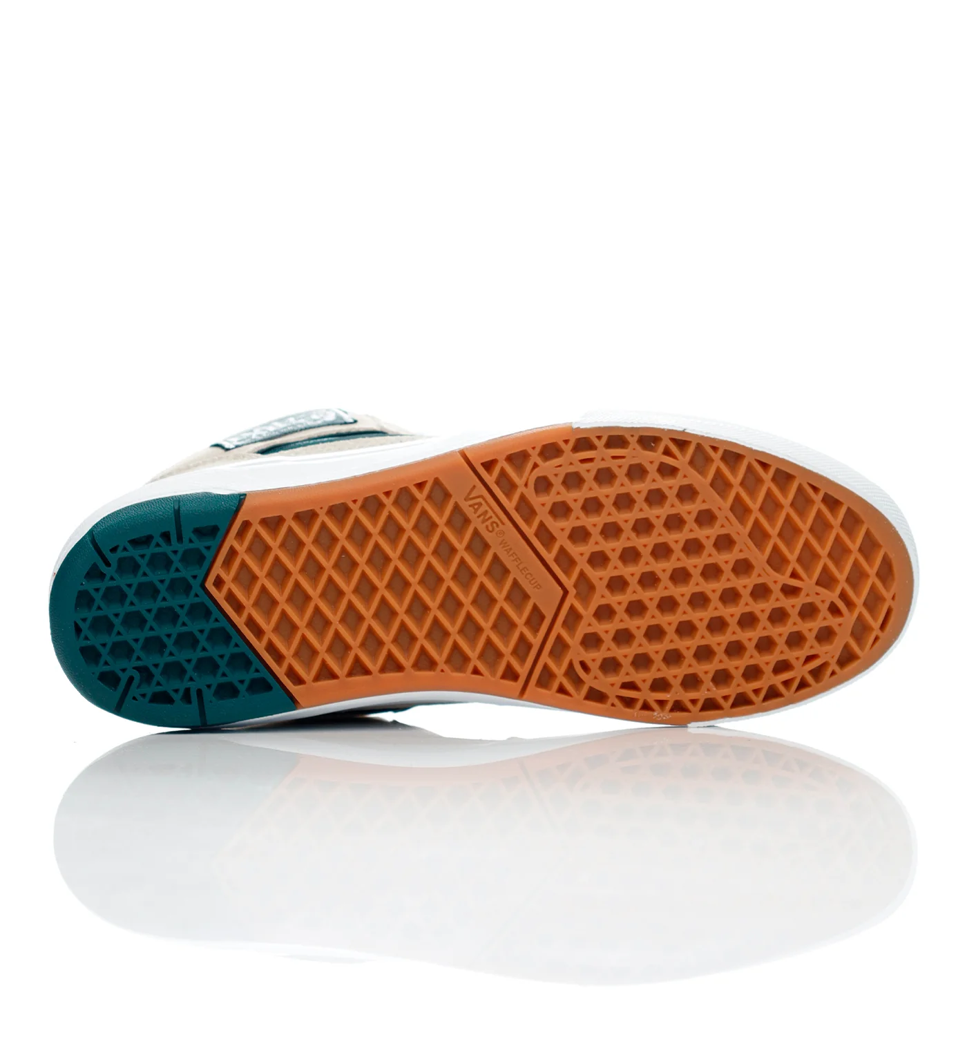 Skate Half Cab Wafflecup, Oatmeal/Deep Teal - Image 5