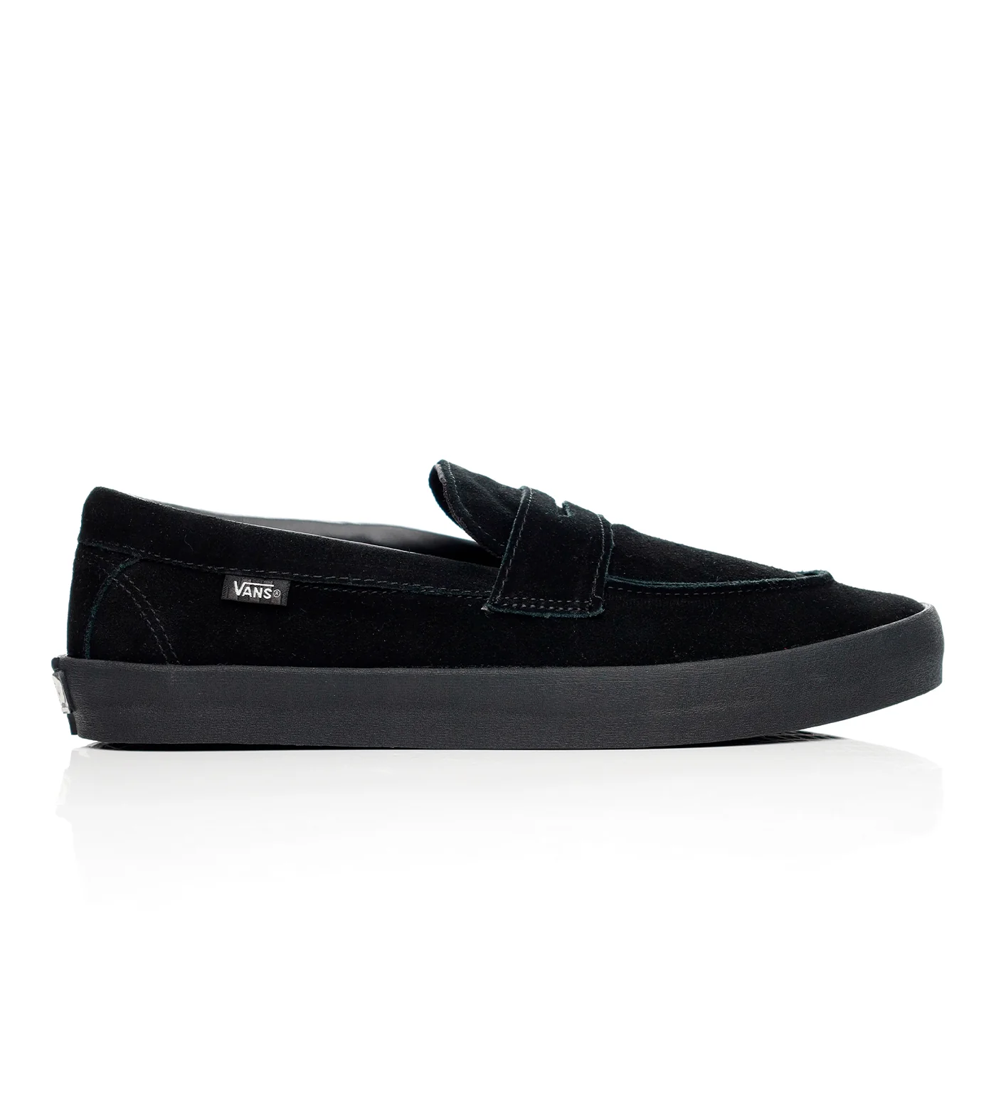 Skate Loafer Suede, Black/Black