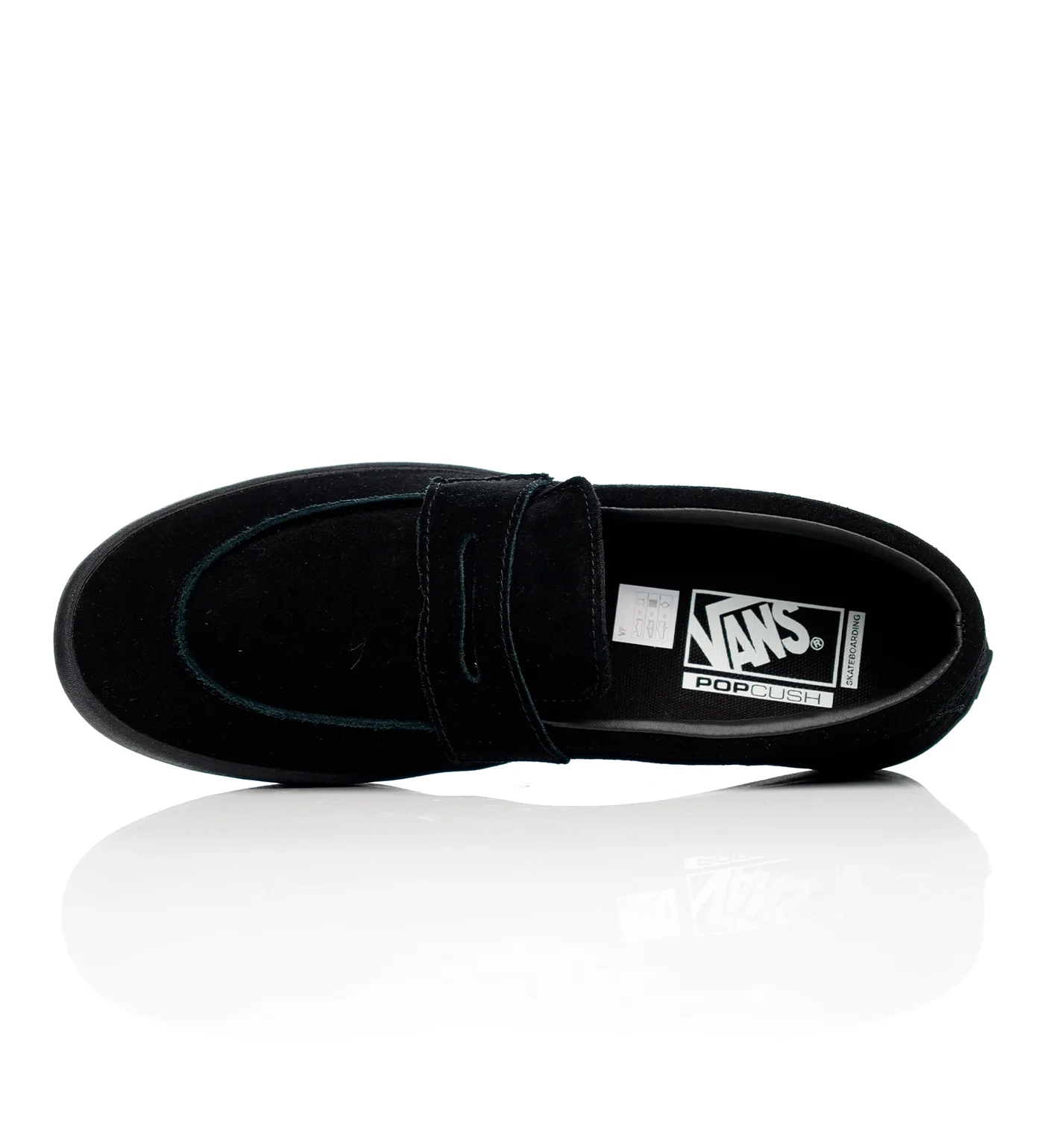 Skate Loafer Suede, Black/Black - Image 4