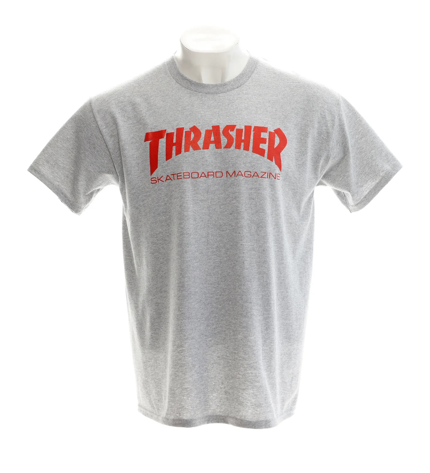 Skate Mag, Heather Grey/Red