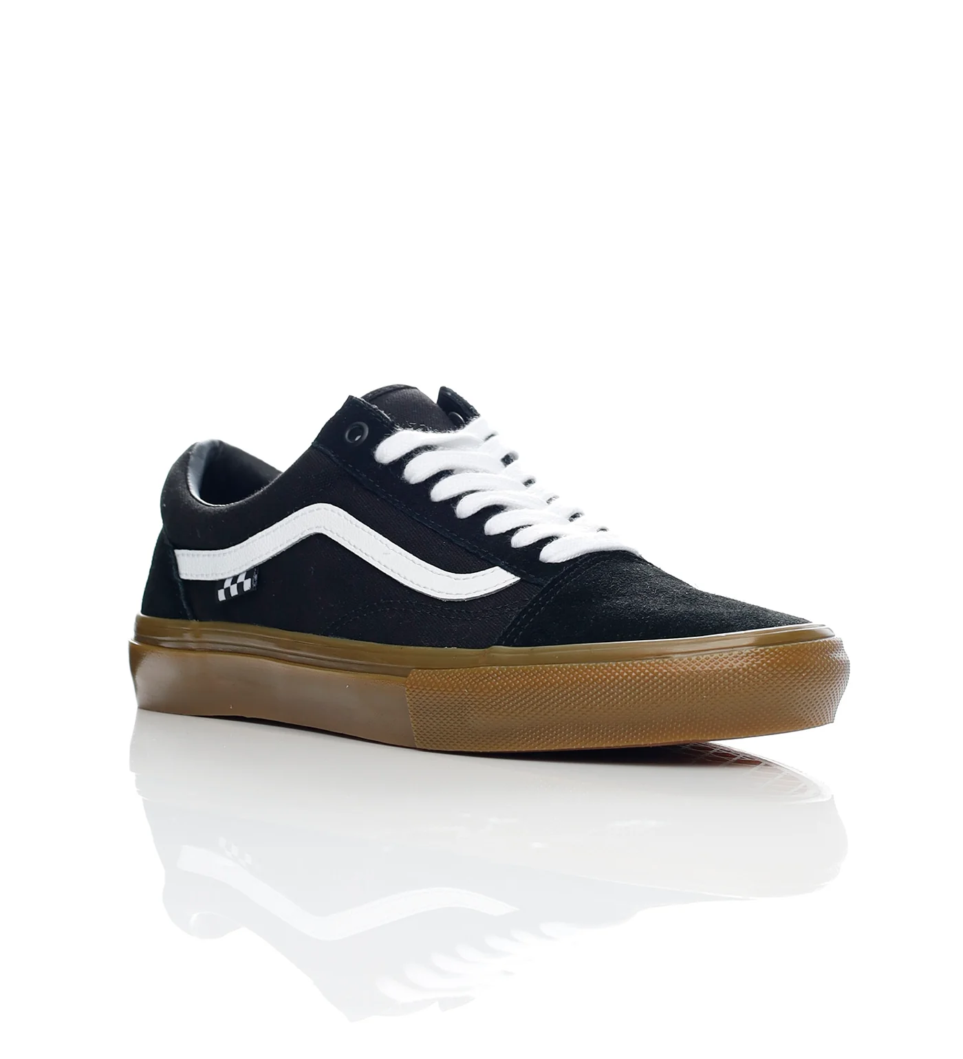 Skate Old Skool, Black/Gum - Image 2