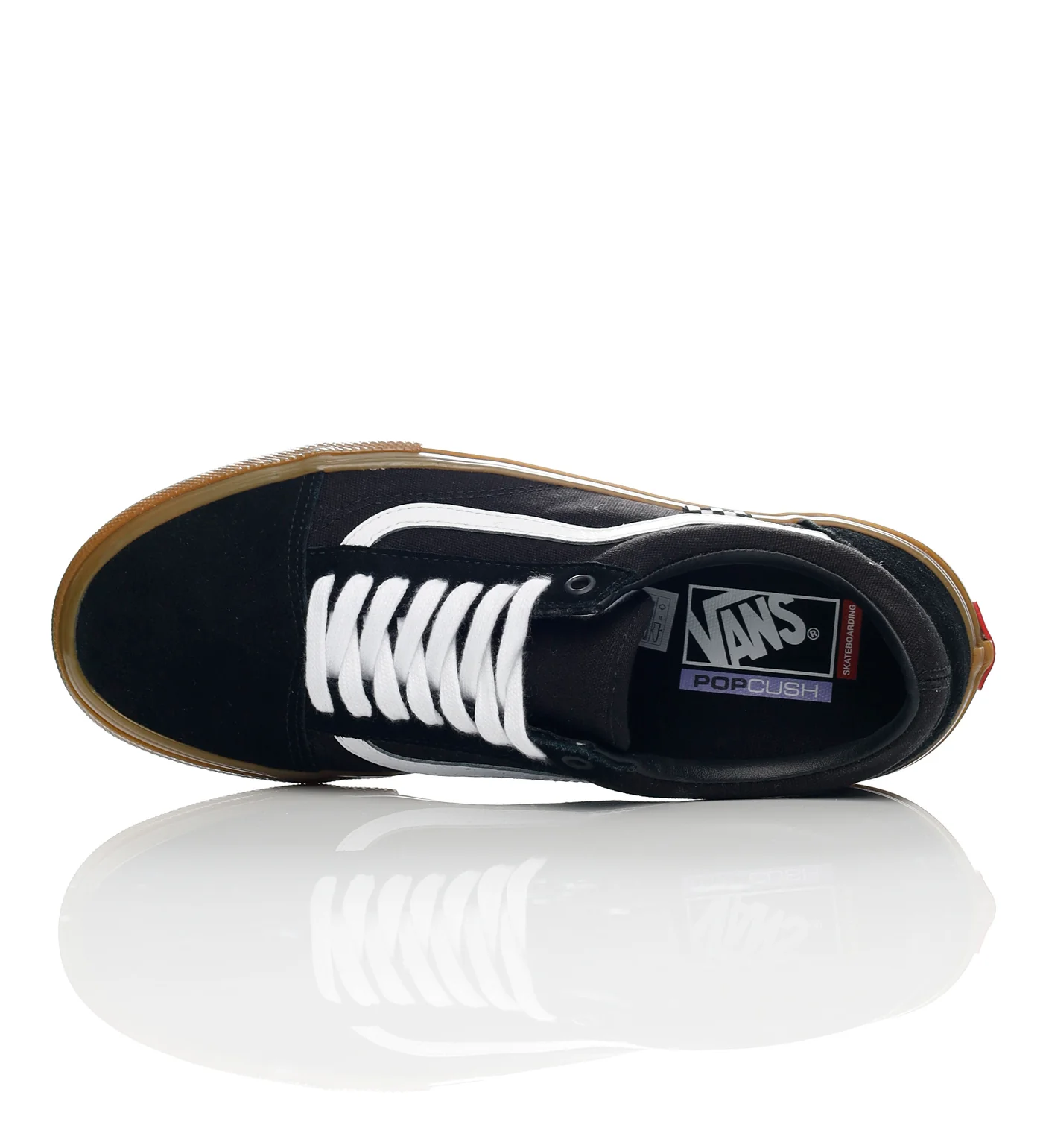 Skate Old Skool, Black/Gum - Image 4