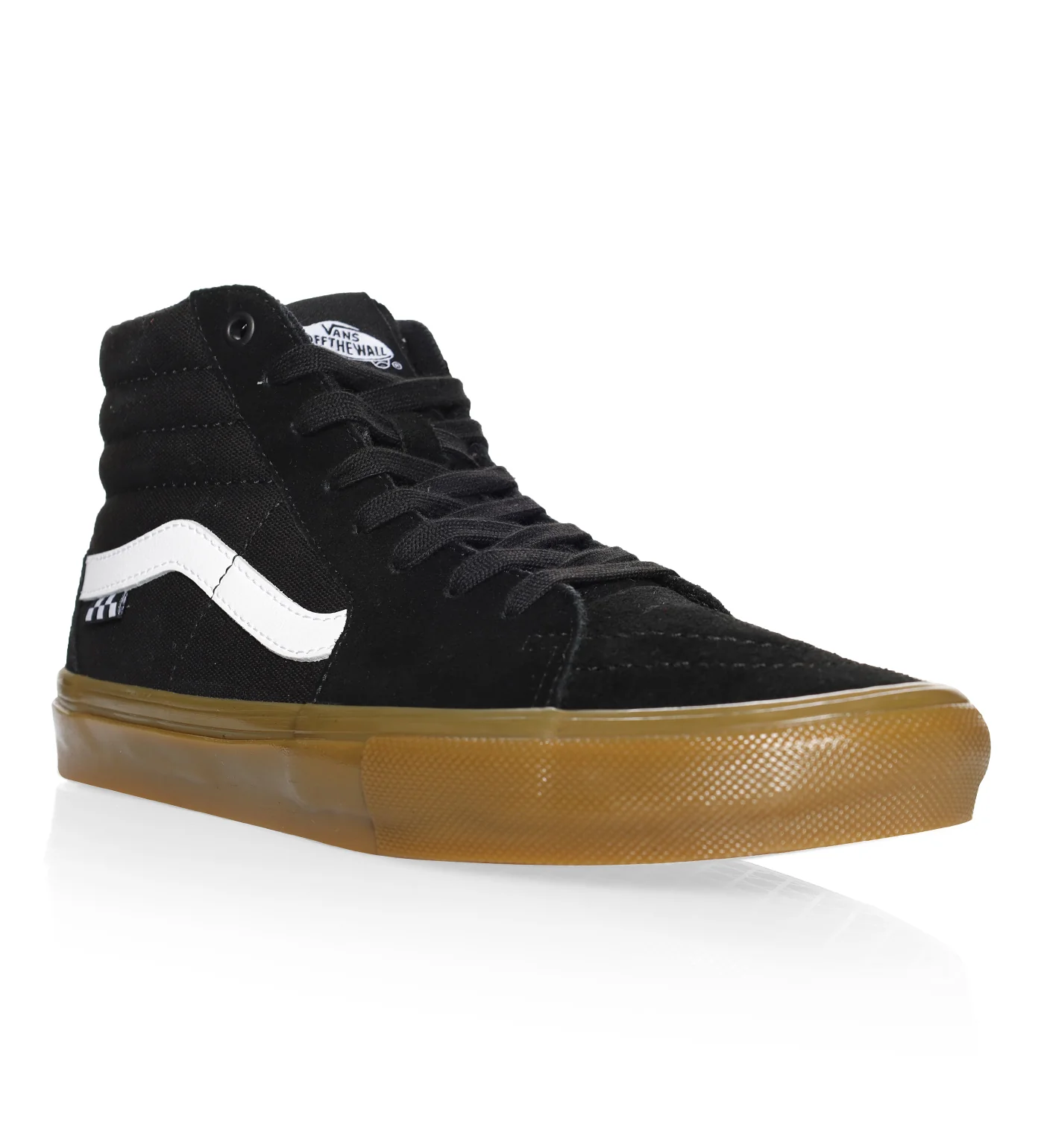 Skate Sk8-Hi, Black/Gum - Image 2