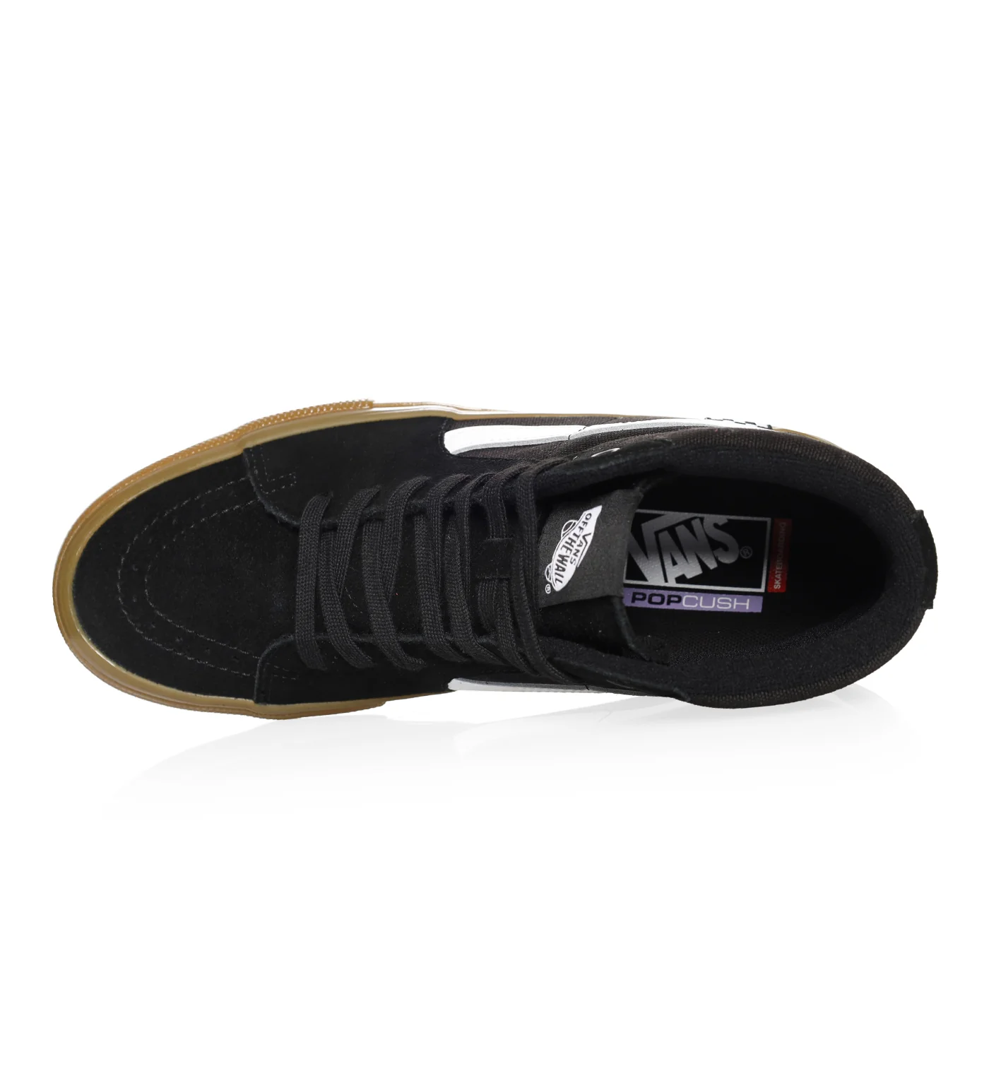 Skate Sk8-Hi, Black/Gum - Image 4