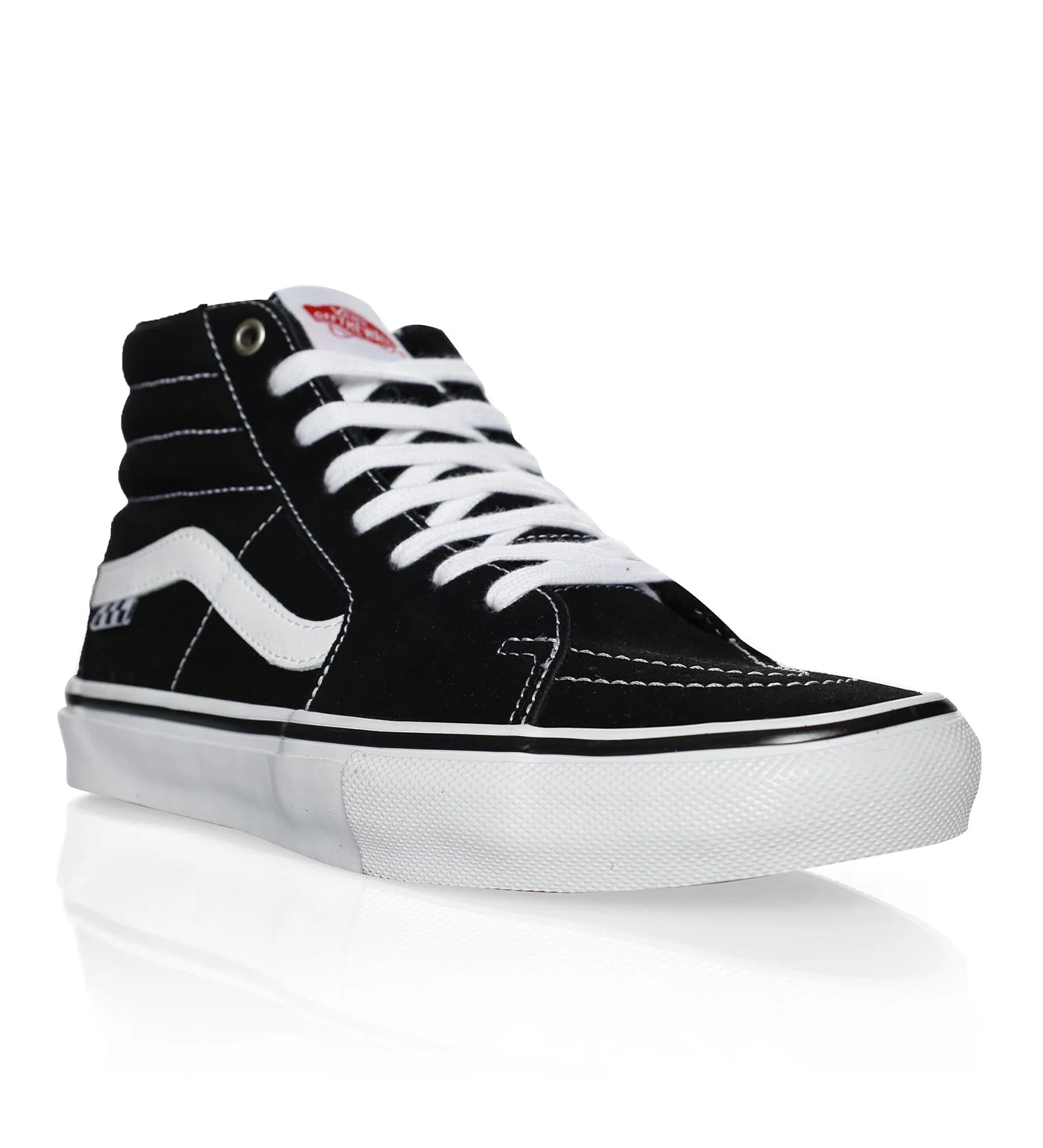 Skate Sk8-Hi, Black/White - Image 2