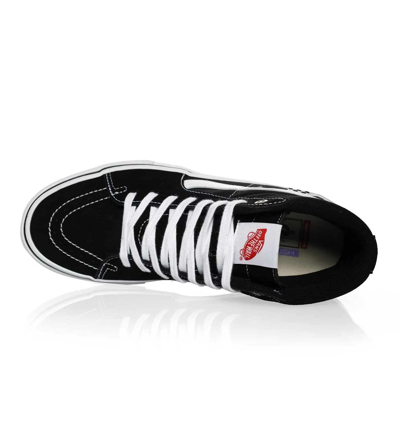 Skate Sk8-Hi, Black/White - Image 4