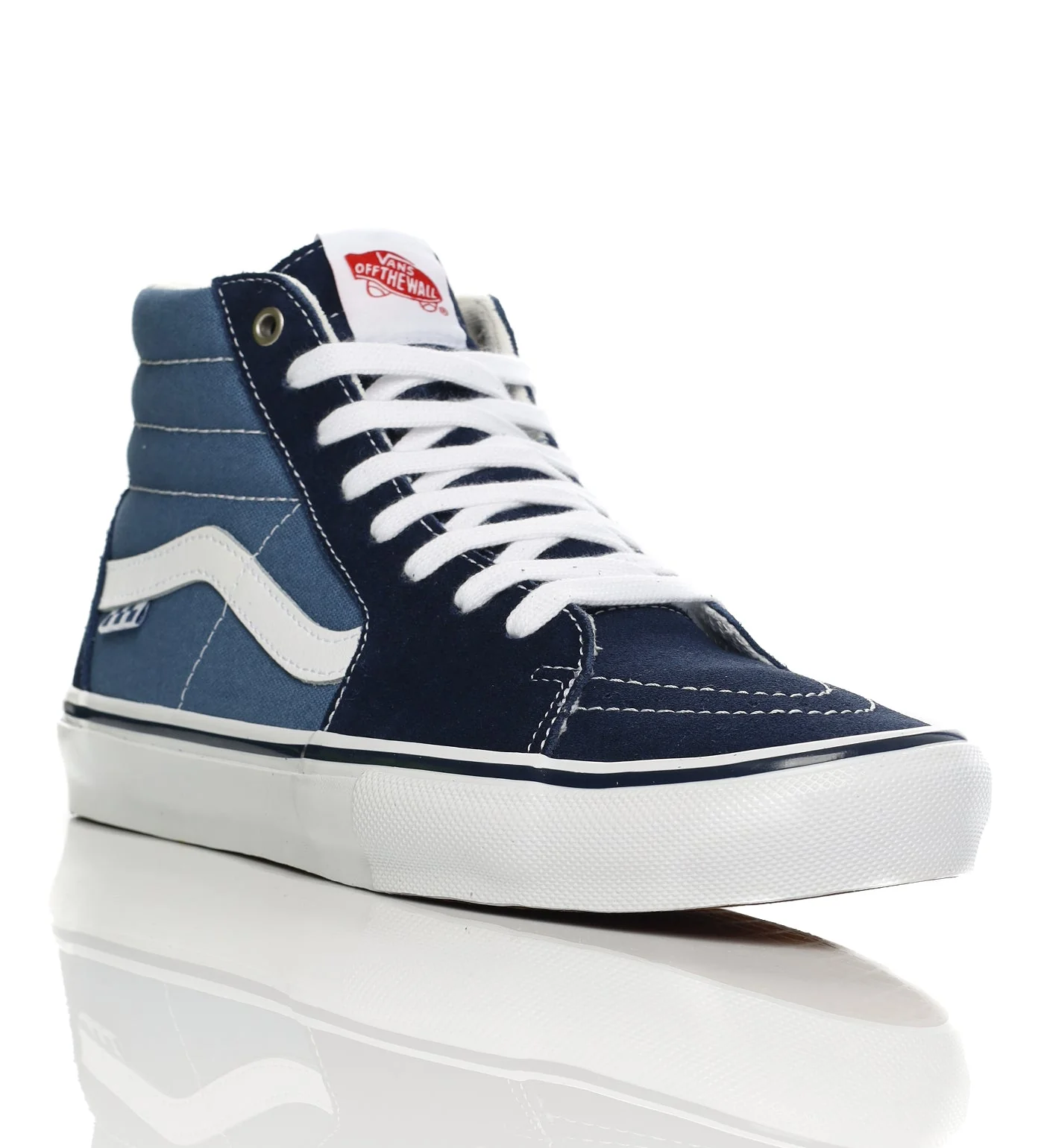 Skate Sk8-Hi, Navy/White - Image 2