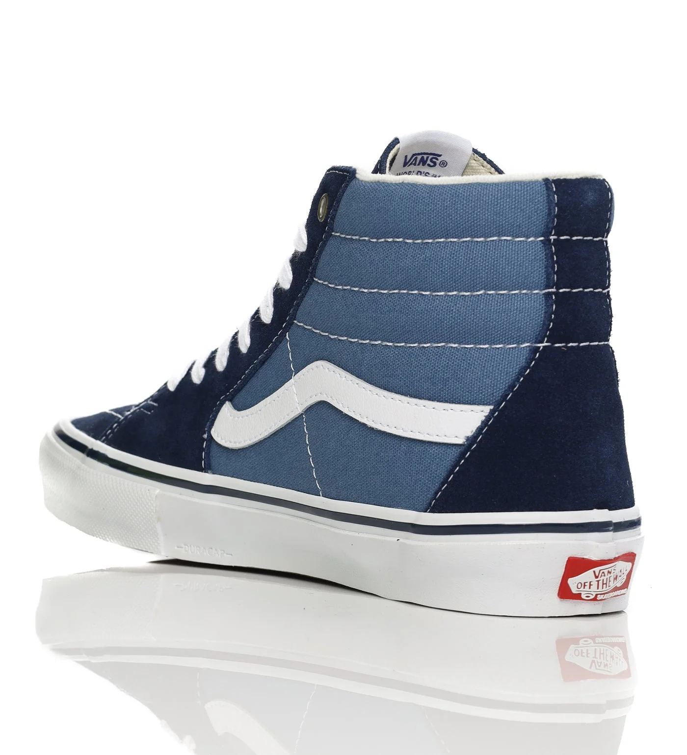 Skate Sk8-Hi, Navy/White - Image 3