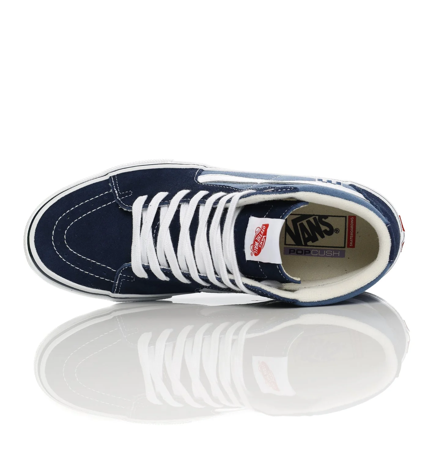 Skate Sk8-Hi, Navy/White - Image 4
