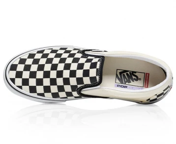 Skate Slip-On, Checkerboard - Image 4