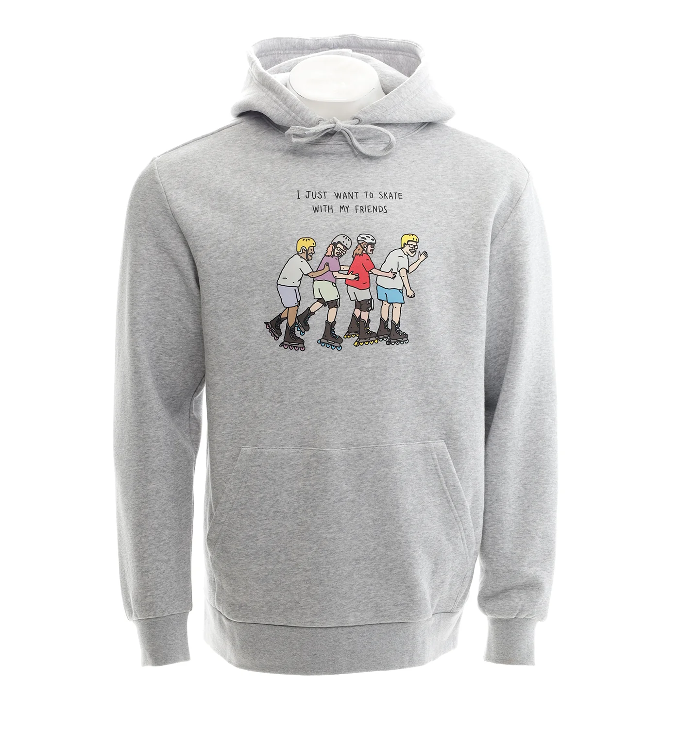 Skate With Your Friends, Heather Grey