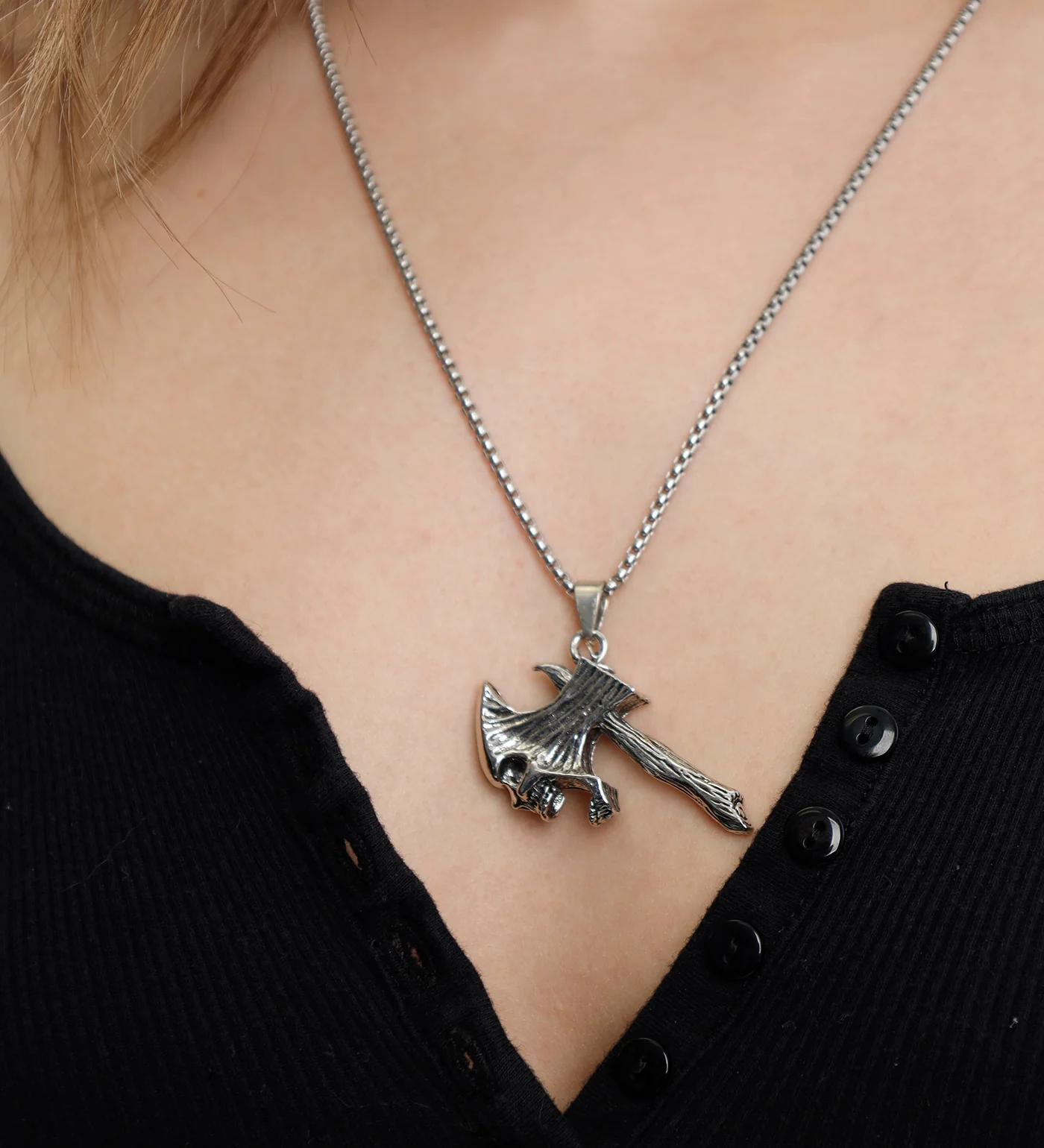 Skull Axe, Silver(2E) - Image 5