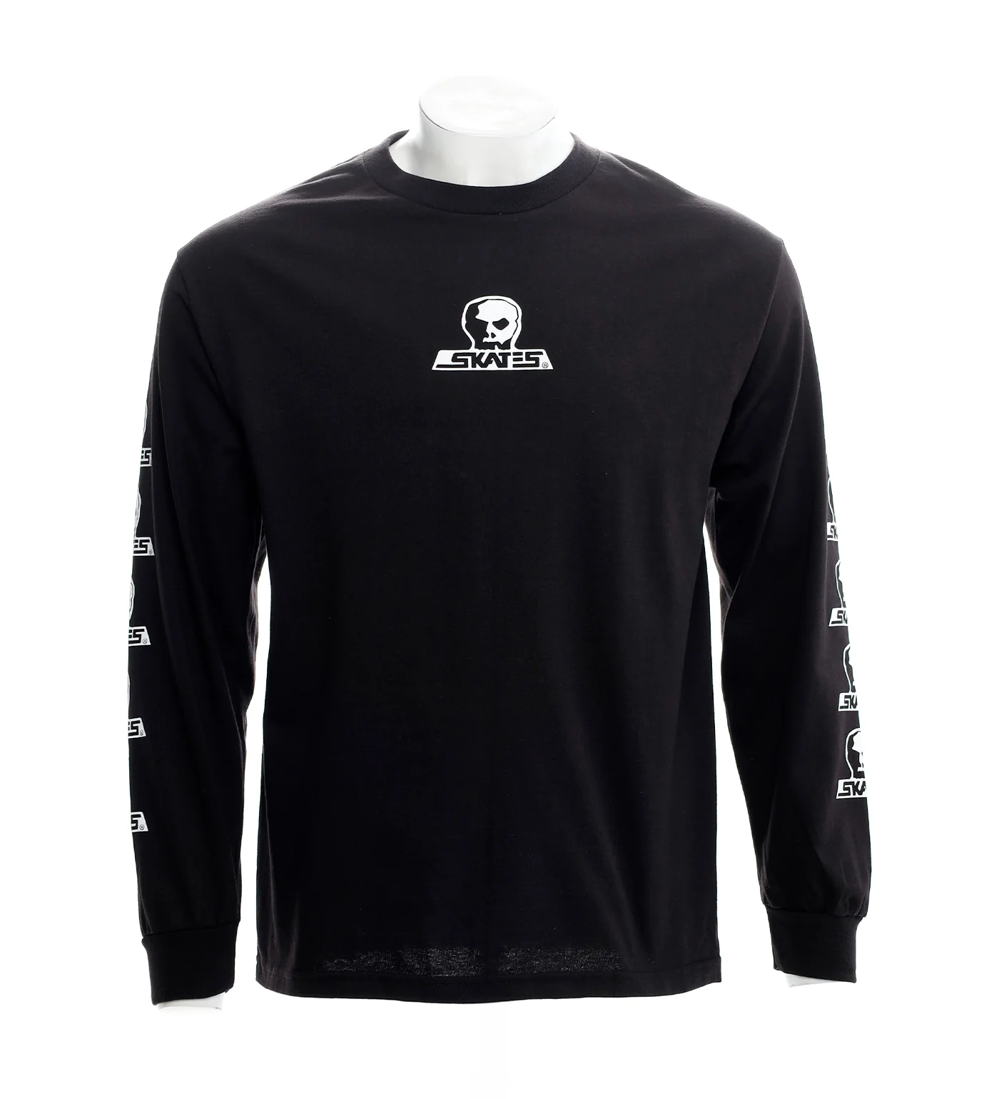 Skull Logo L/S, Black