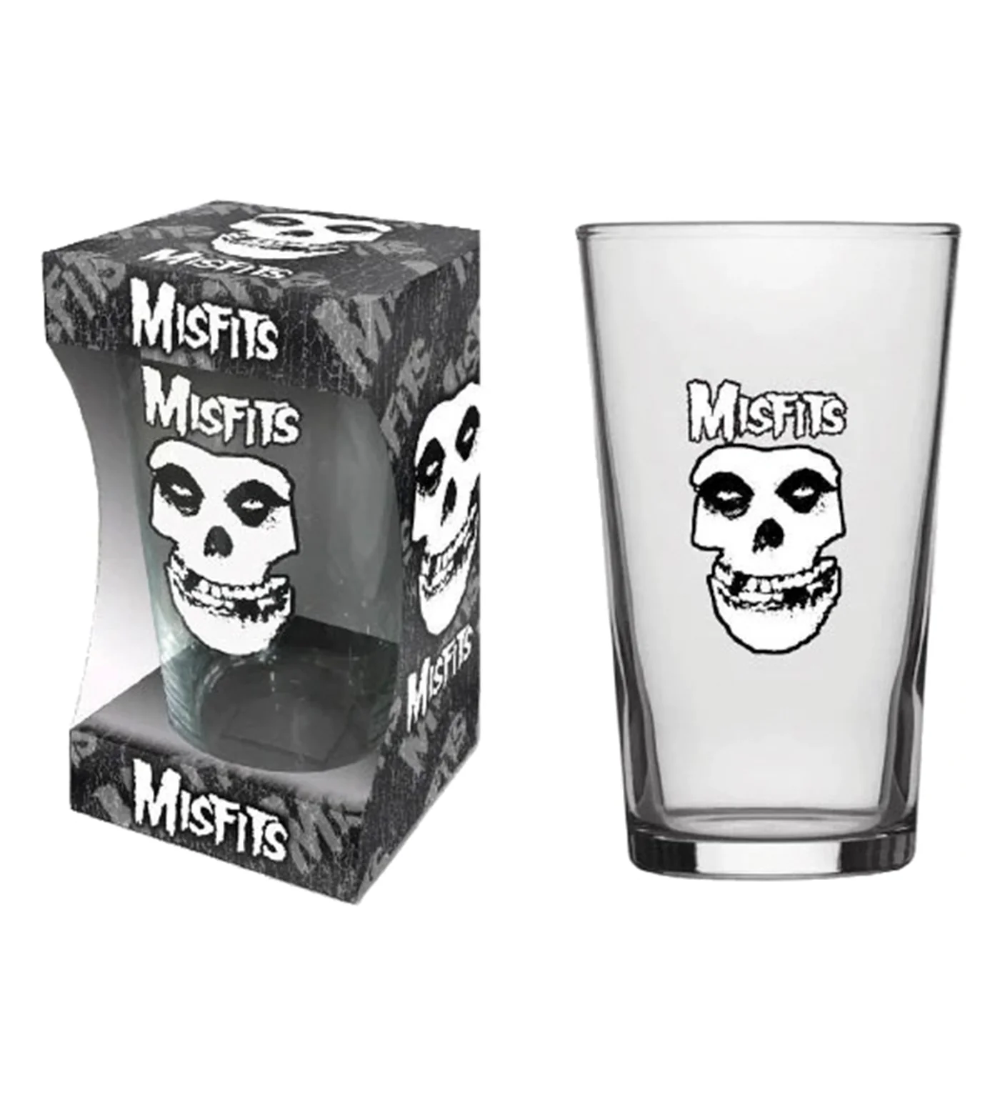 Skull, Pint Glass