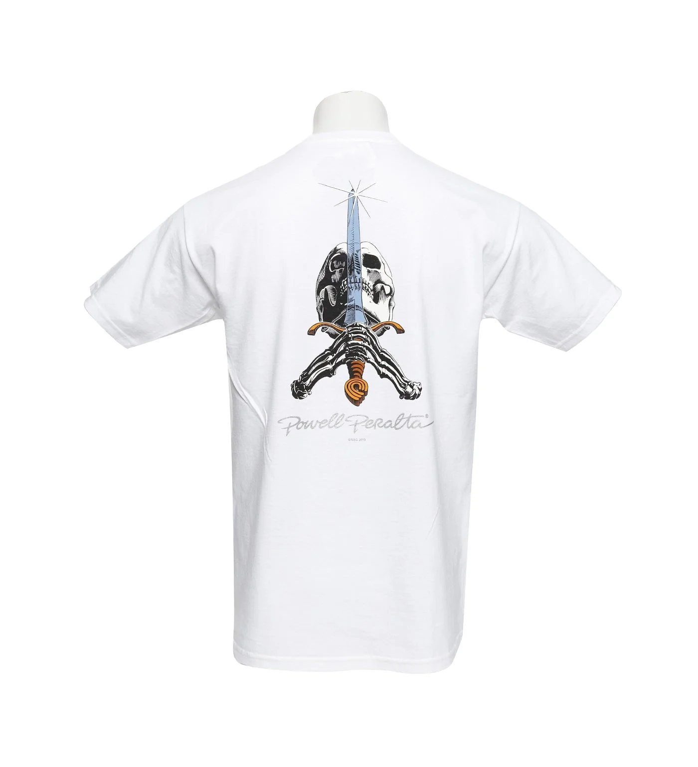Skull & Sword, White - Image 2