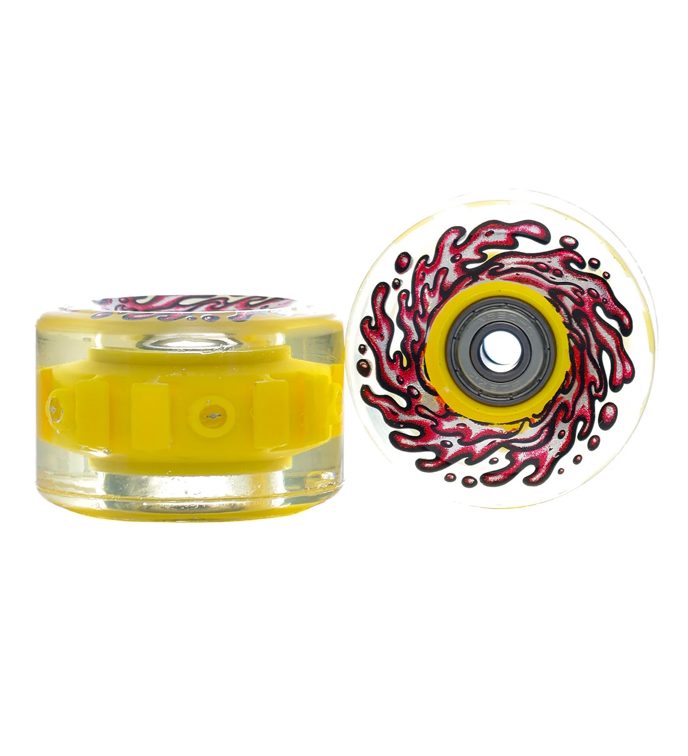 Slime Balls - Lights Up W/Bearings, Yellow Led - Image 2