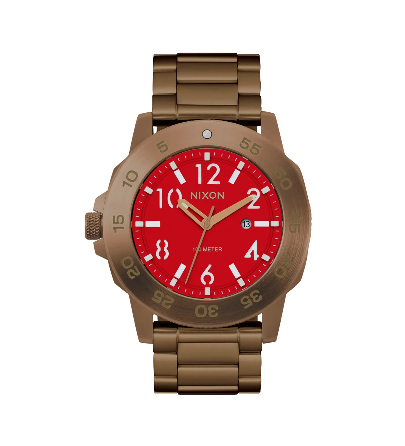 Smyth 44, Khaki/Red