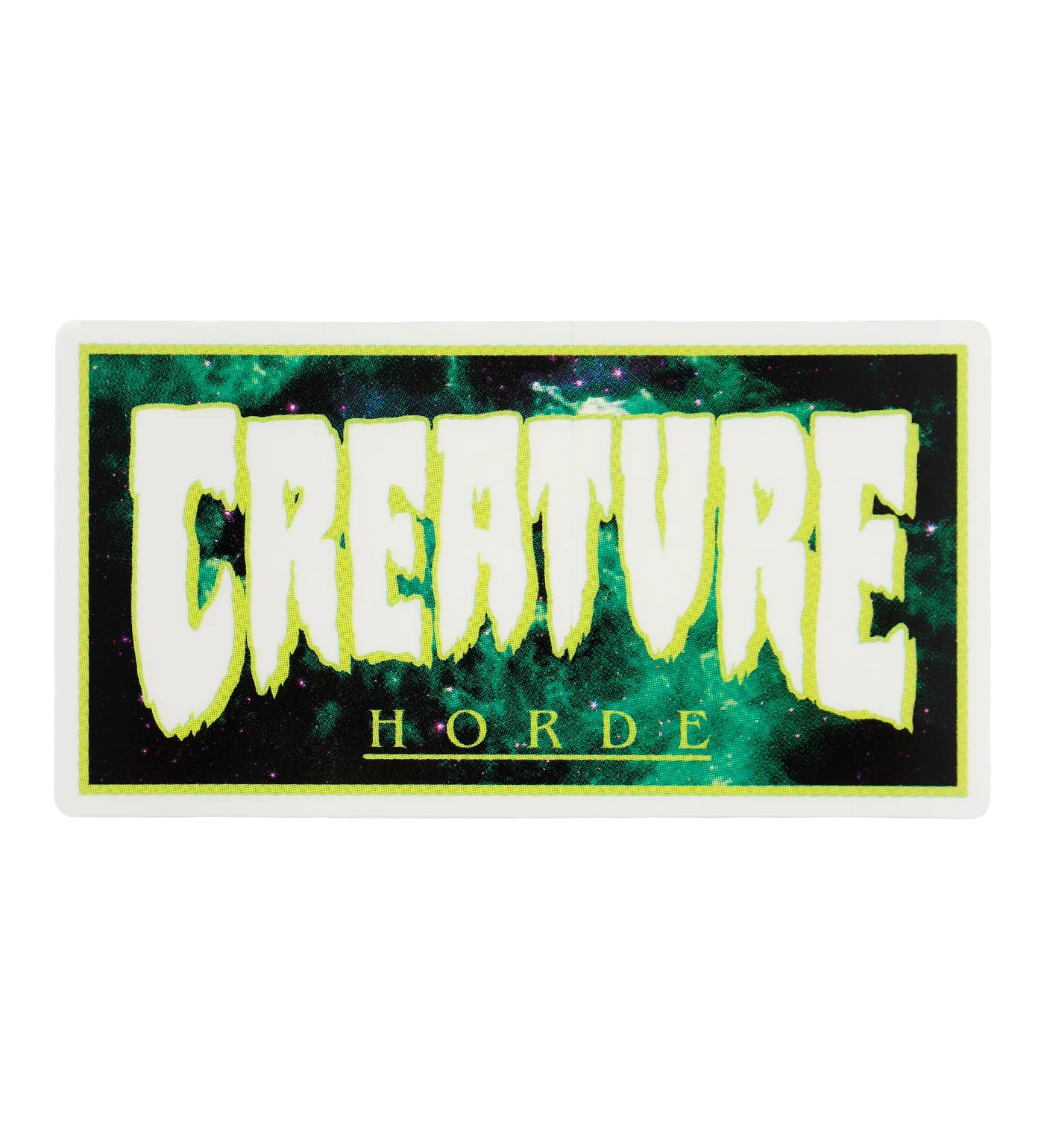 Space Logo, Green/Multi