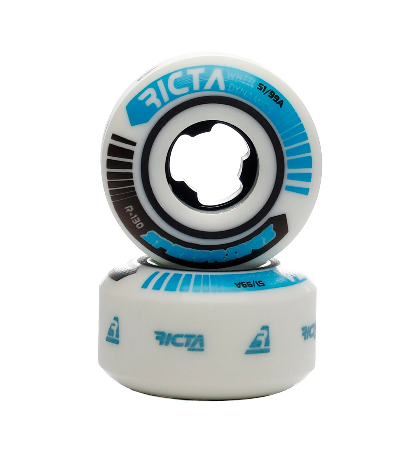 Speedrings Slim 99a, White/Blue