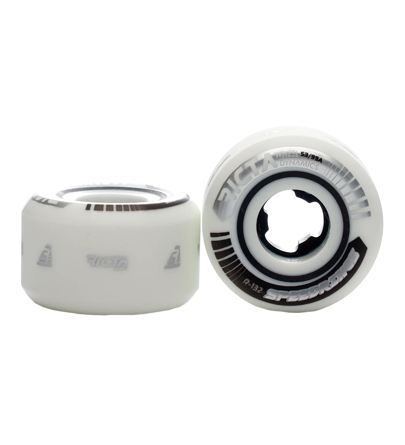 Speedrings Wide 99a, White/Silver - Image 2