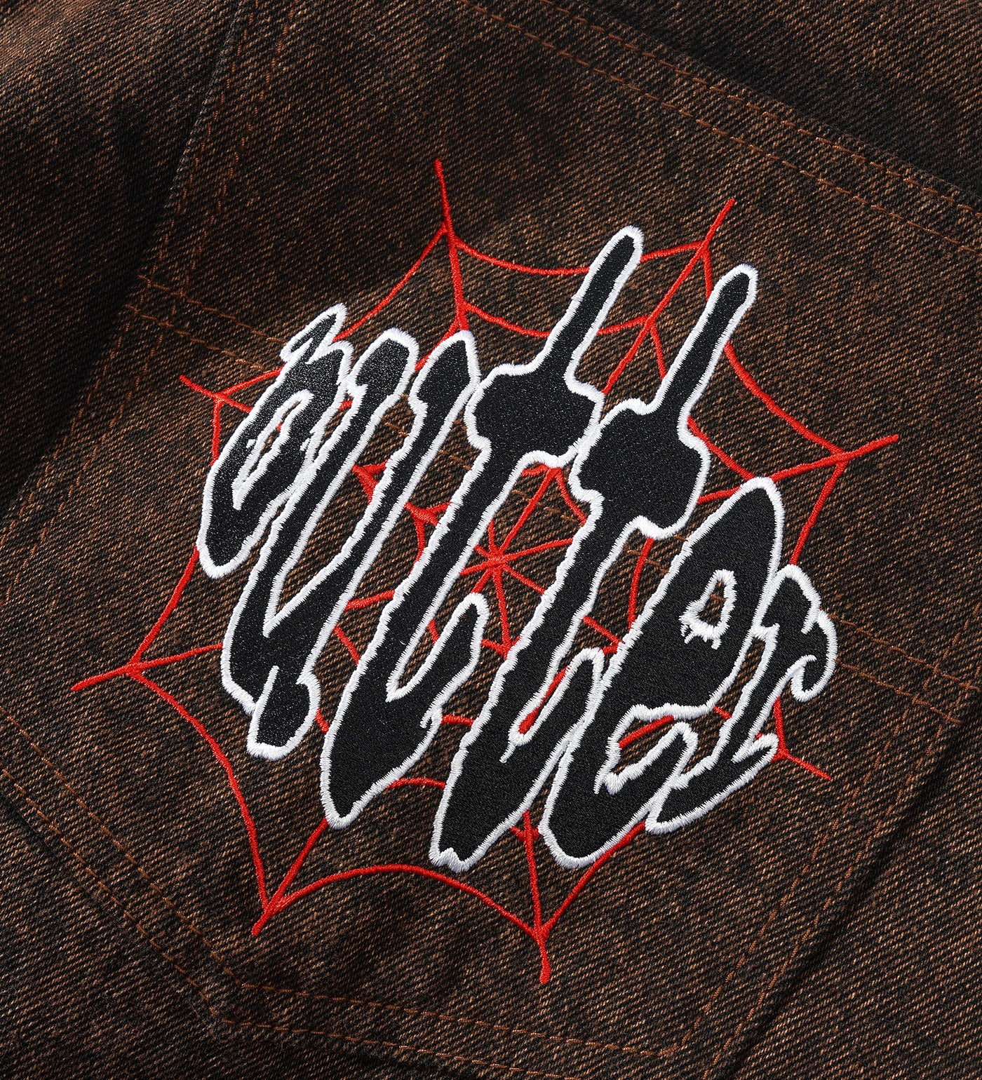 Spider Denim - BAGGY, Acid Brown - Image 5