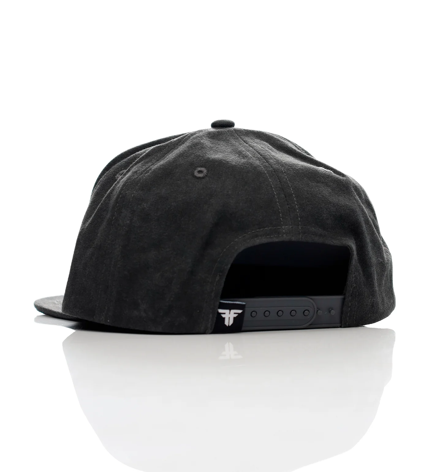 Spider Web Snapback, Washed Black - Image 2
