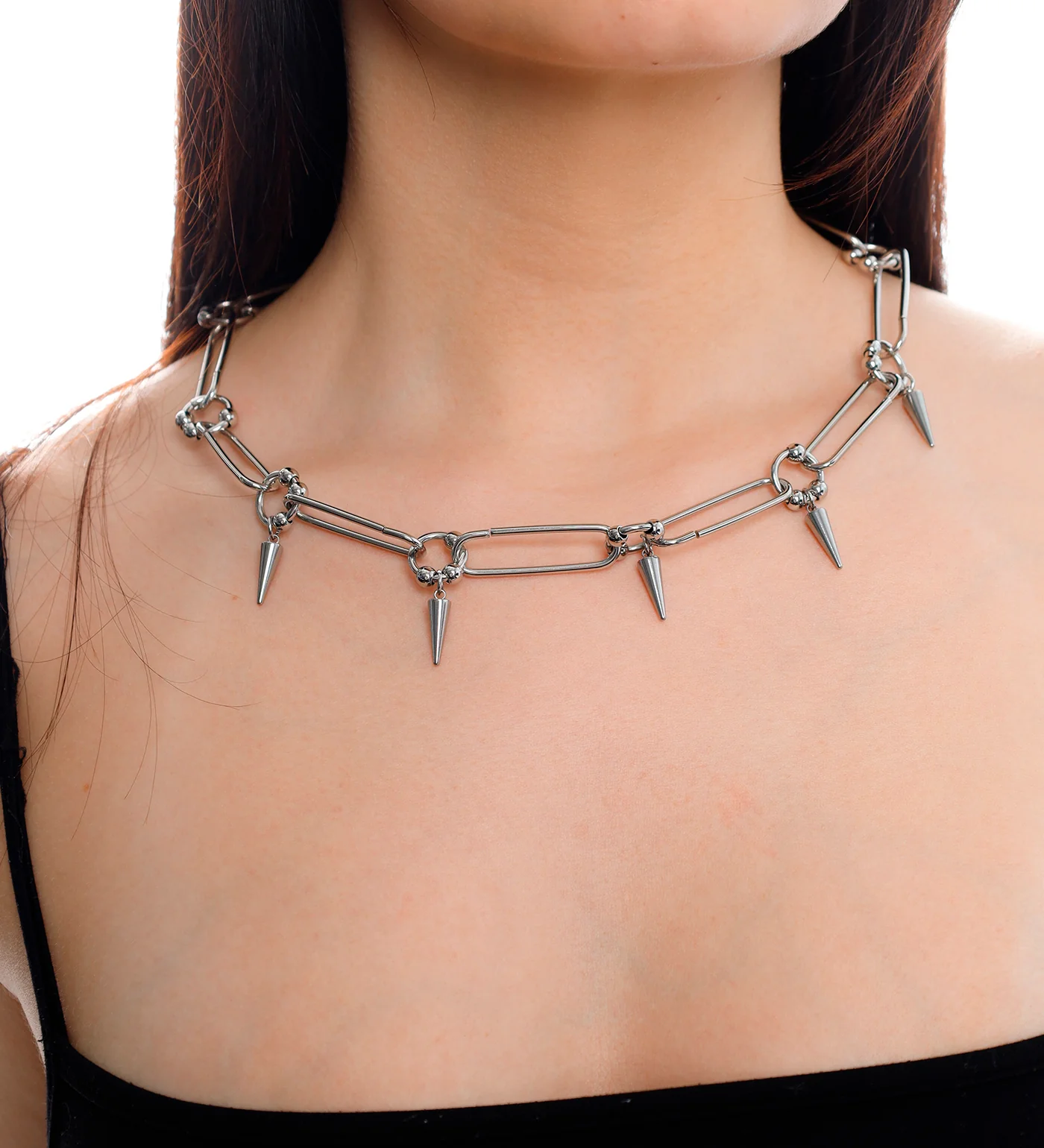 Spikes Links Stainless, Silver - Image 3