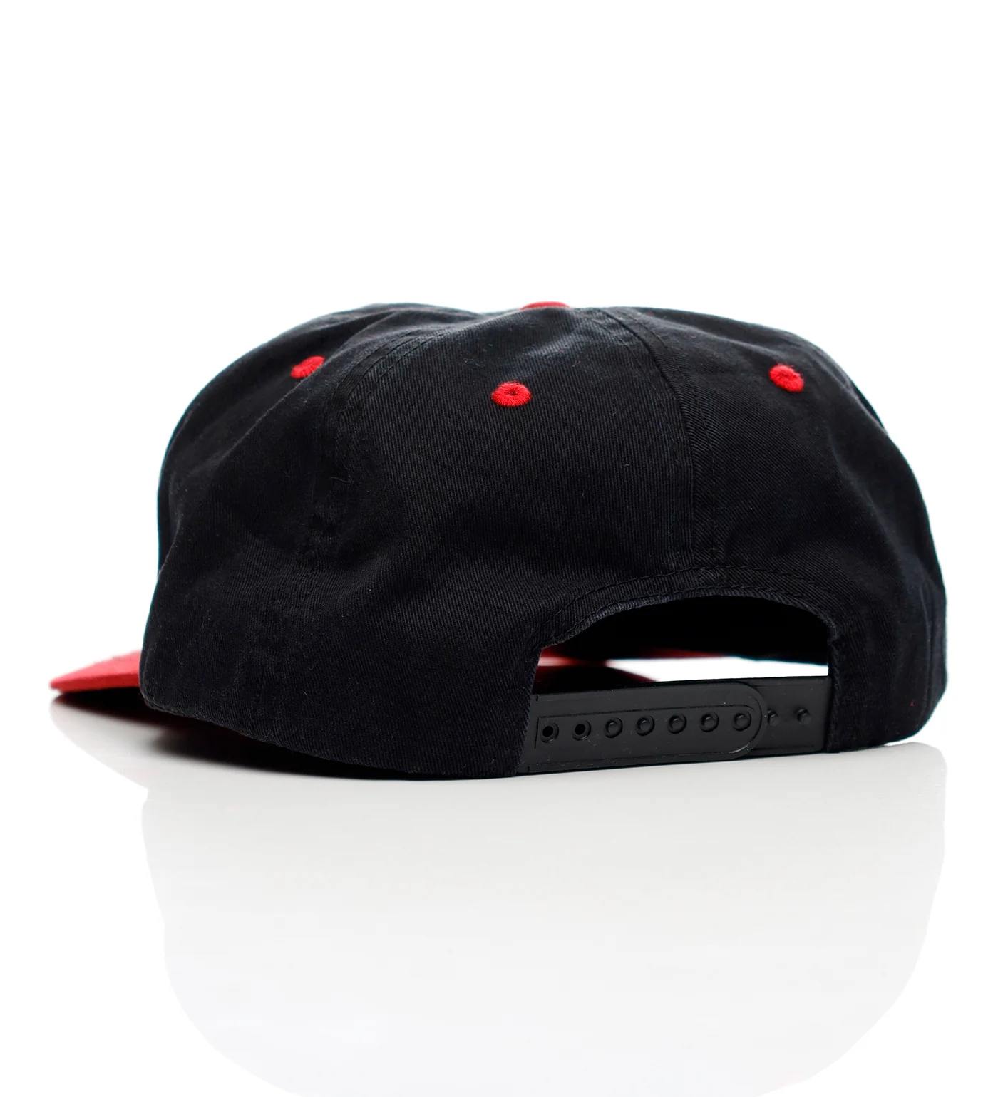 Sprayed Oval, Black/Red - Image 2
