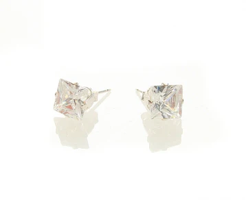 Square 6mm (CEXSQ-66), Sterling Silver