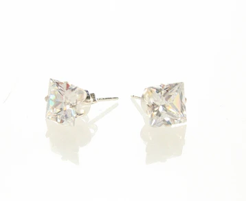 Square 7mm (CEXSQ-77), Sterling Silver