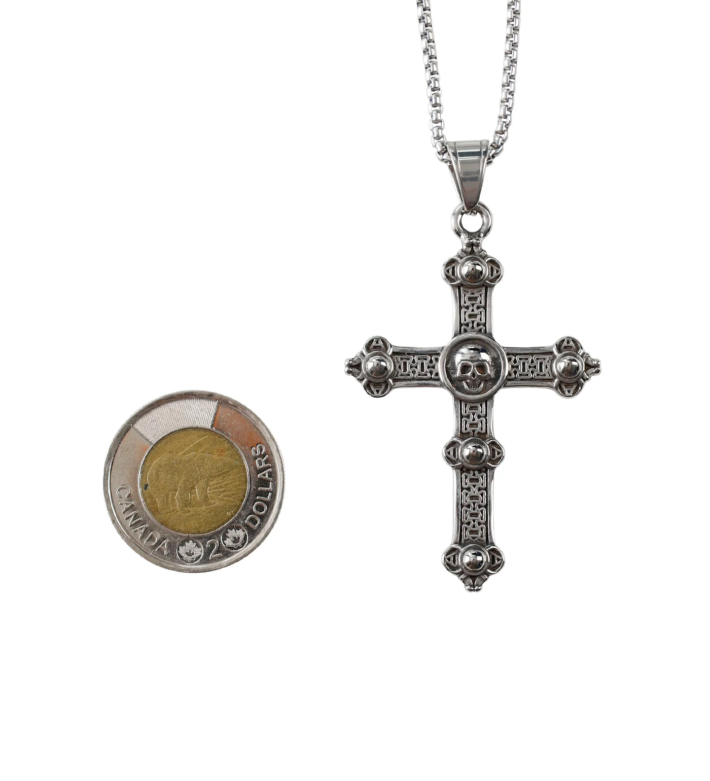 Stainless Budded Cross, Stainless (2A) - Image 2