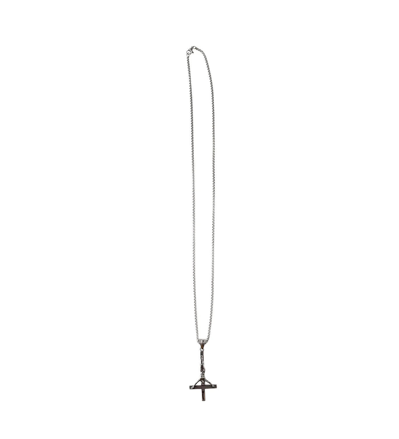 Stainless Inverted Jesus on a Cross, Stainless (2B) - Image 3
