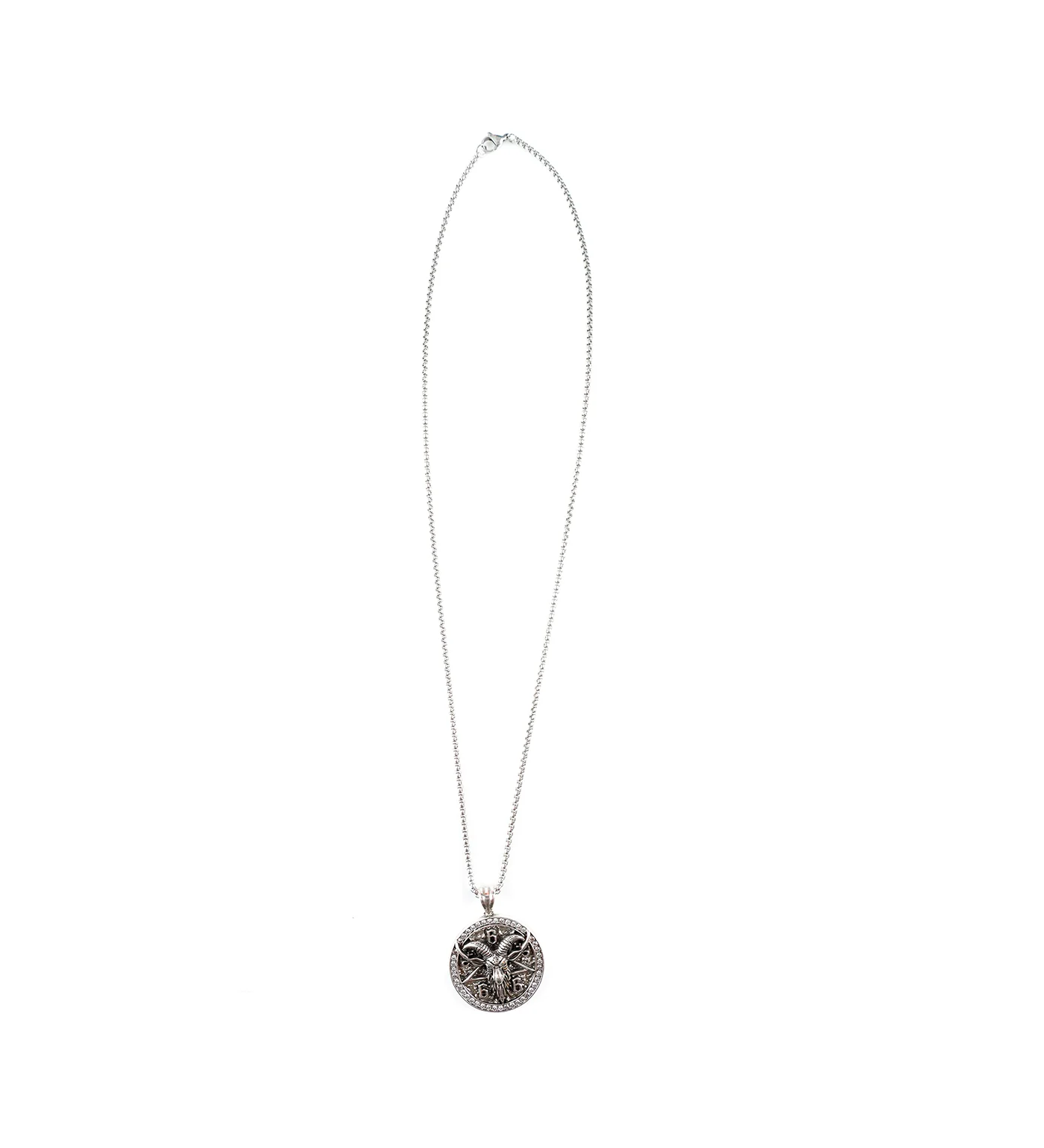 Stainless Satanic Goat, Silver (2E) - Image 3