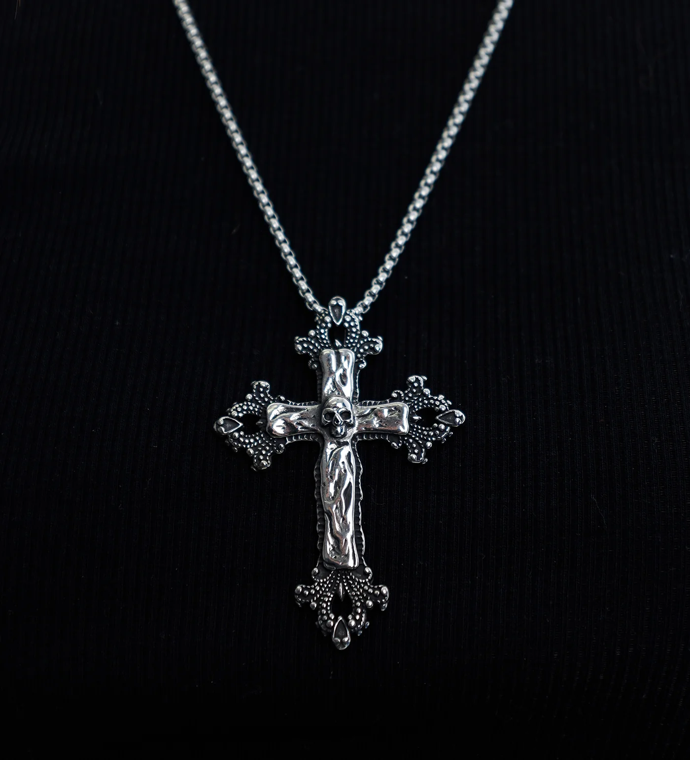 Stainless Skull Cross, Stainless(2A) - Image 5