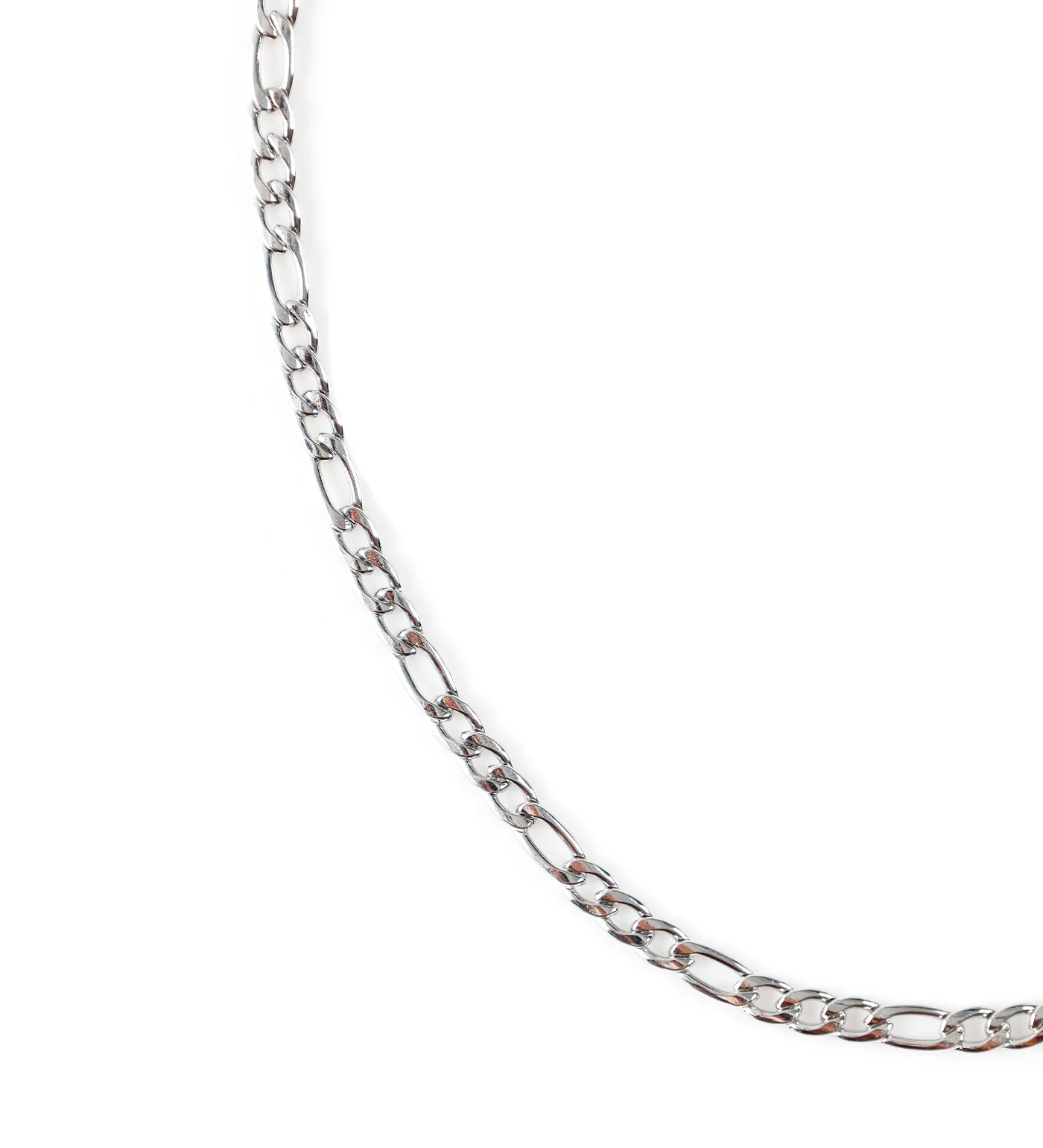 Stainless Squared Chain, Silver (1C) - Image 2