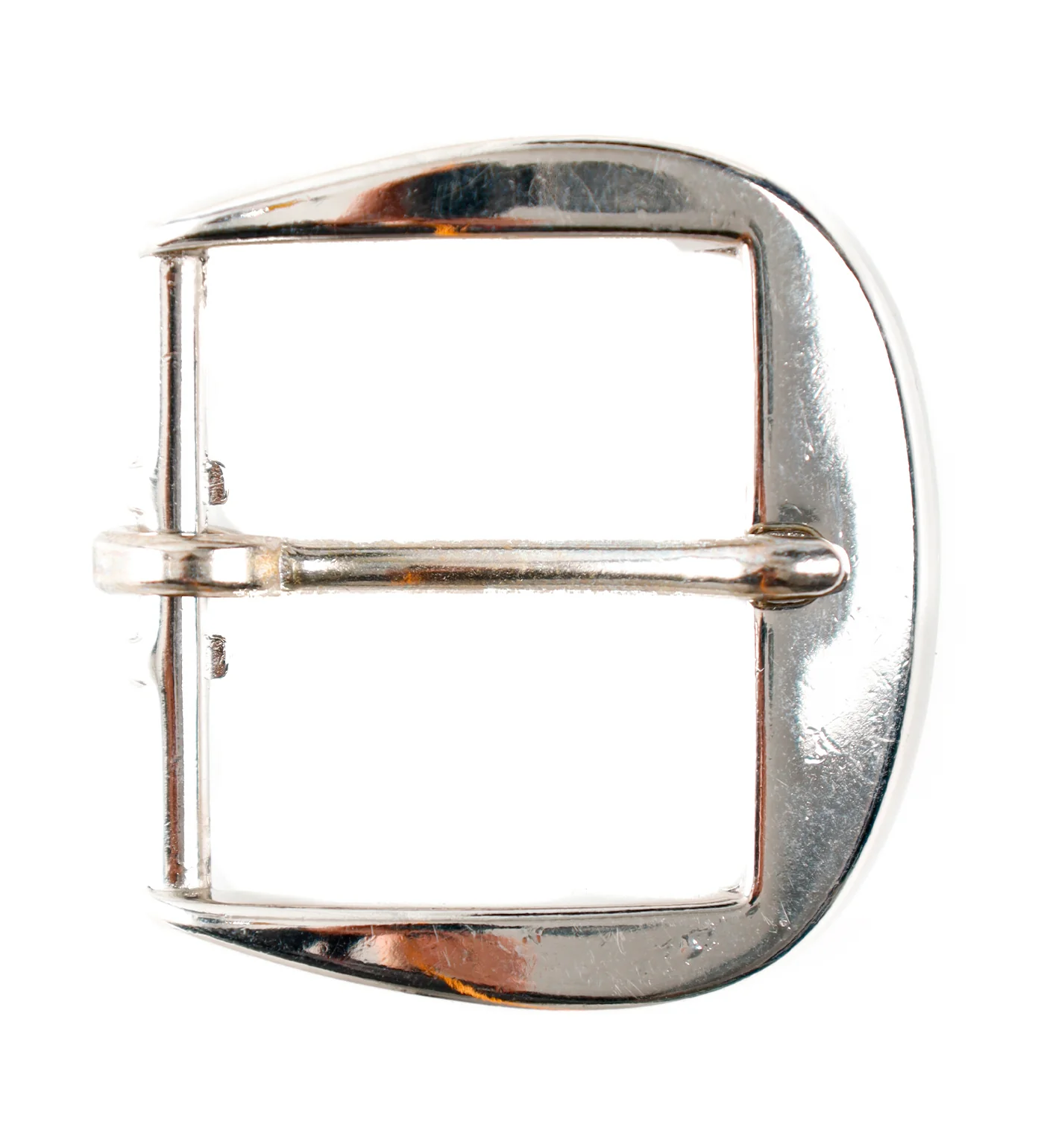 Standard Heavy Duty Rounded Buckle, Silver