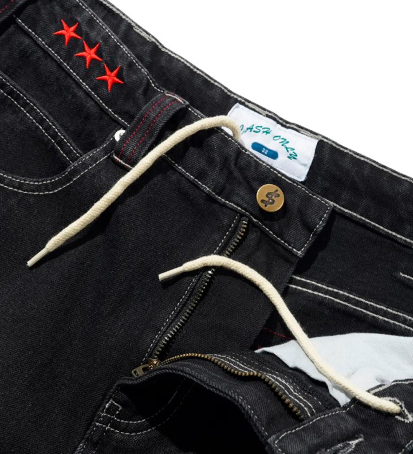 Stars Denim, Wash Black - Image 3